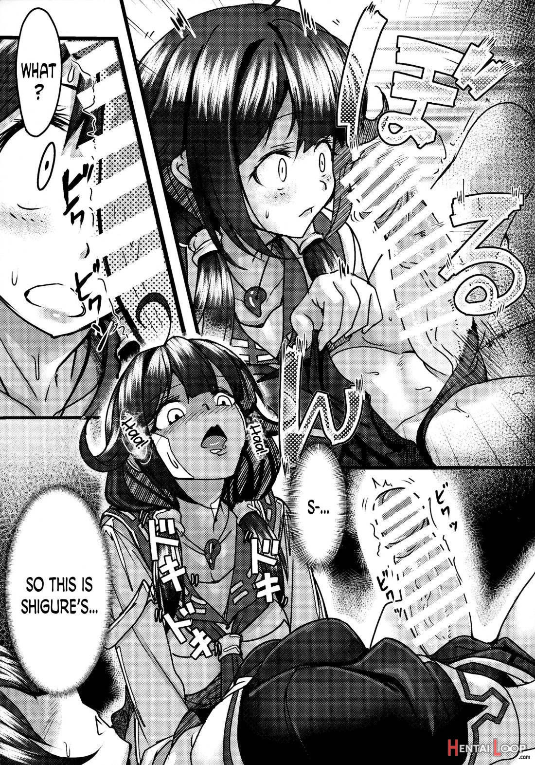 Futanari Shigure Taigei Shuurai page 8