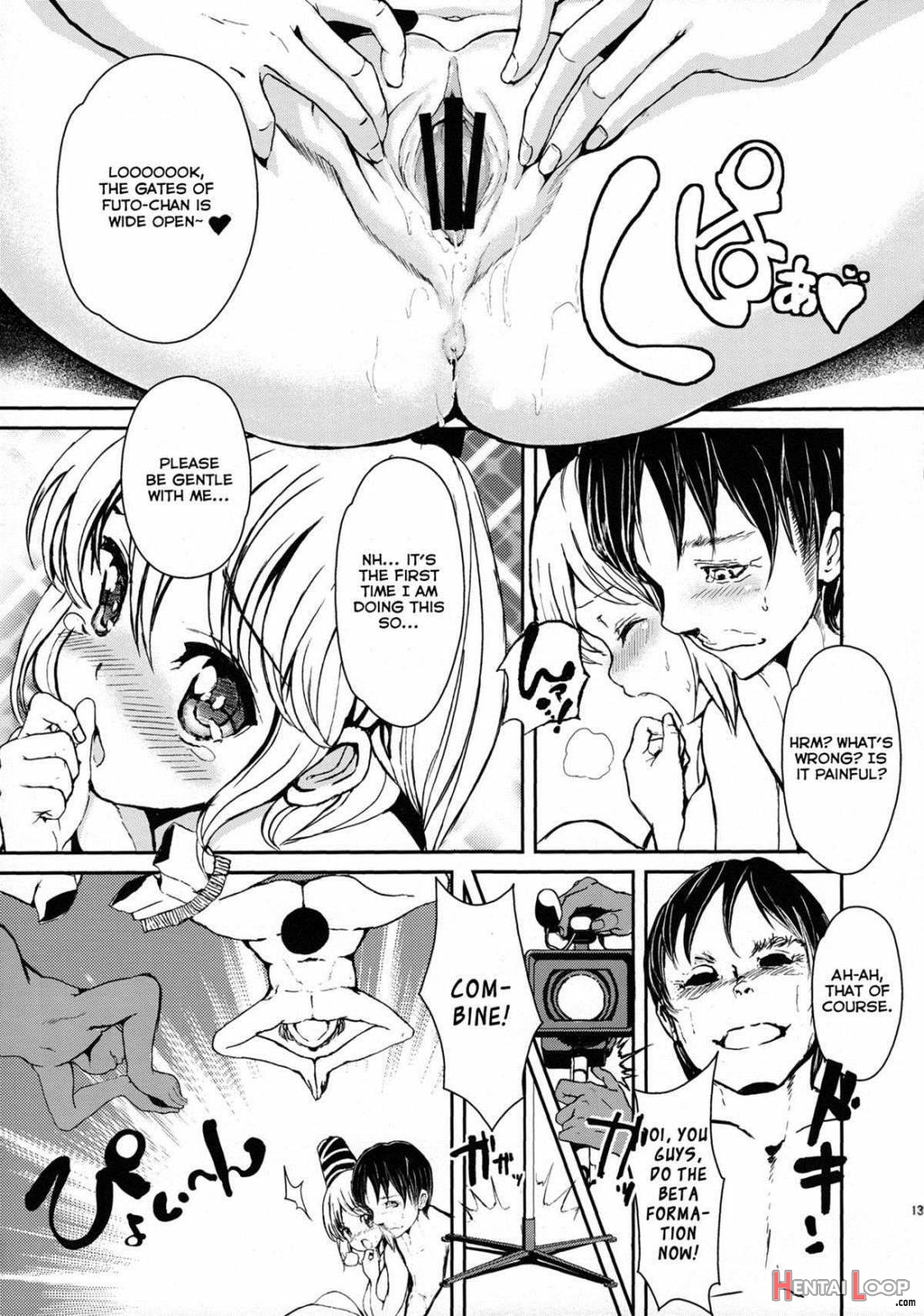 Futo-chan no! Nude Satsueikai de Kiki Ippatsu!? page 14