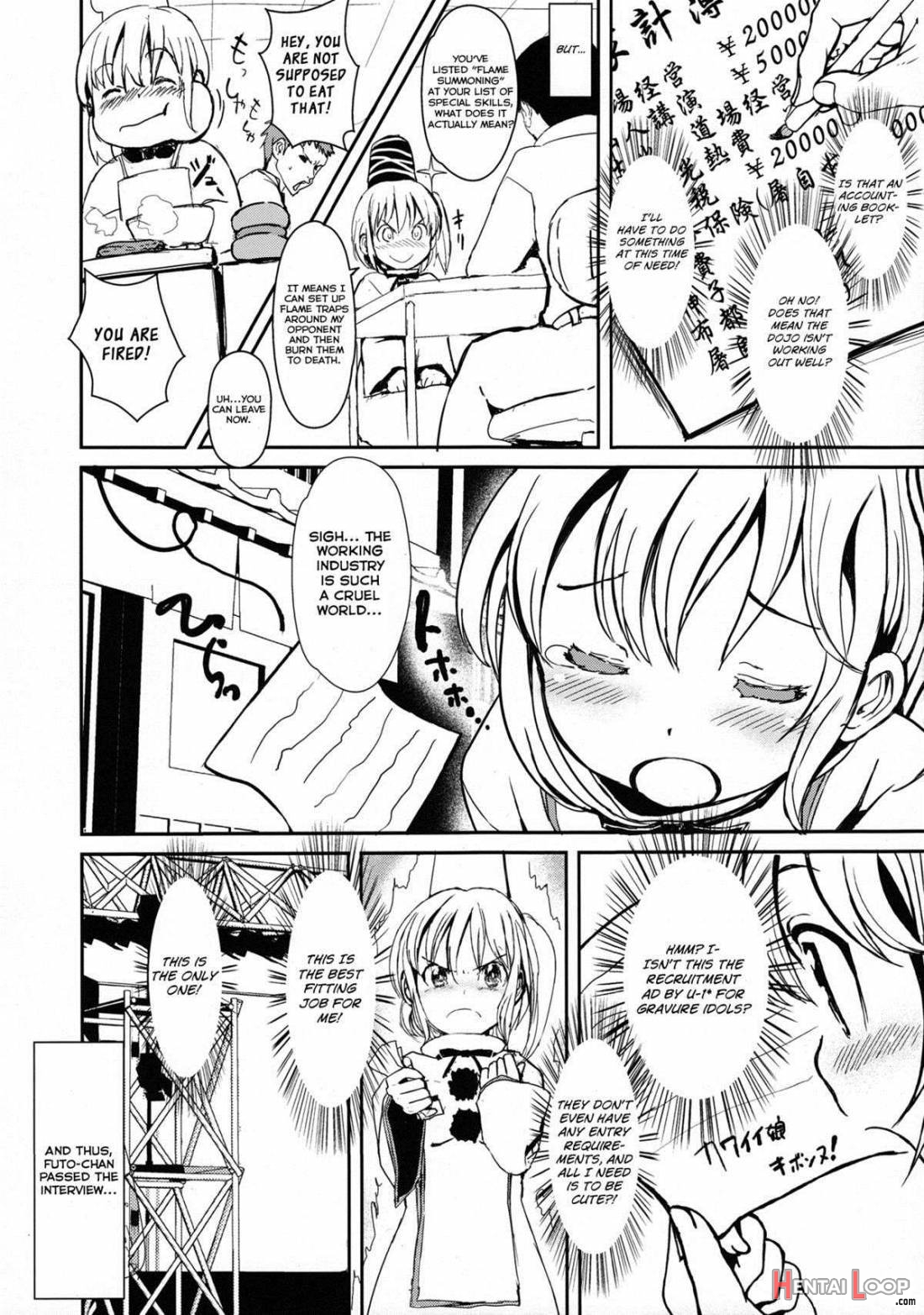 Futo-chan no! Nude Satsueikai de Kiki Ippatsu!? page 5