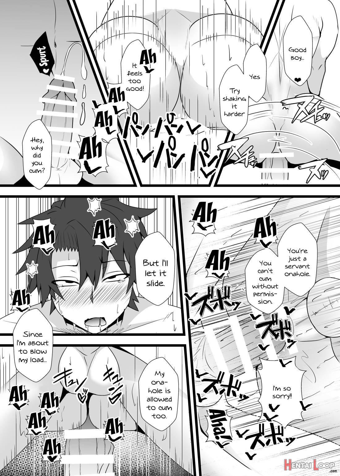 Guda Guda Futanari Gyaku Anal Chin Make Kairaku Ochi Hon page 18