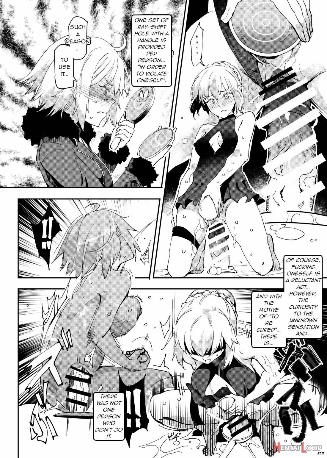 Handle-tsuki Rayshift Hole – Futanari Chinko de Jibun to H page 19