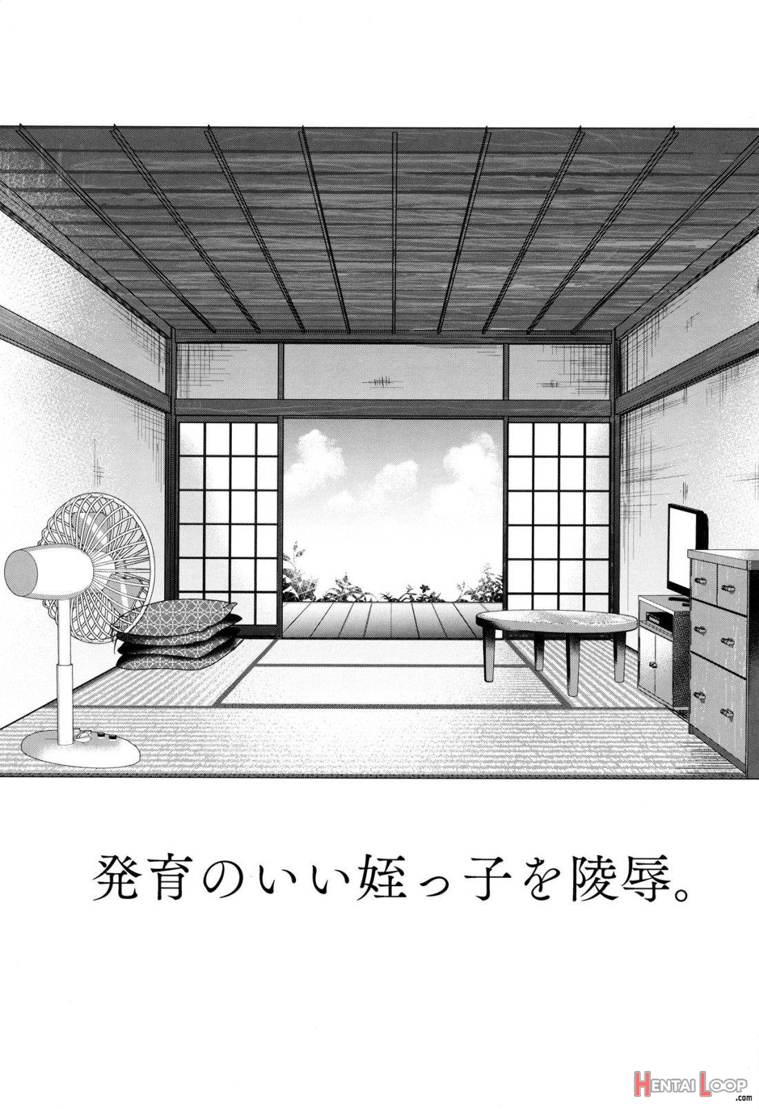 Hatsuiku no Ii Meikko o Ryoujoku. page 2