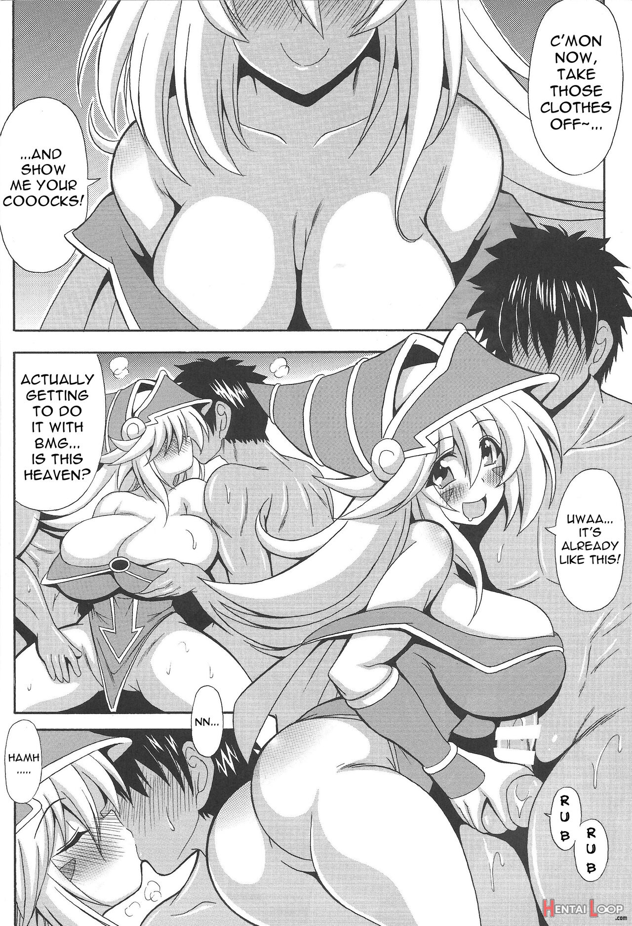 Having Sex With Dark Magician Girl page 4