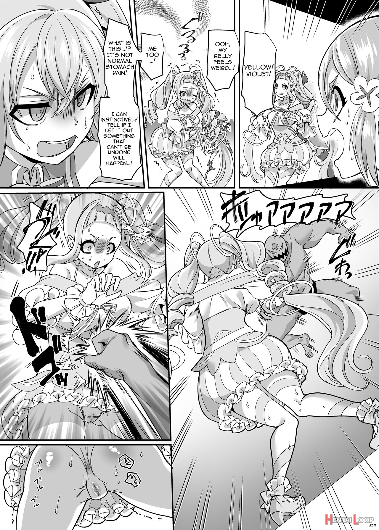 Henshin Heroine Team No Yuukan De Nakama Omoi De Zettai Makenai Pink page 12