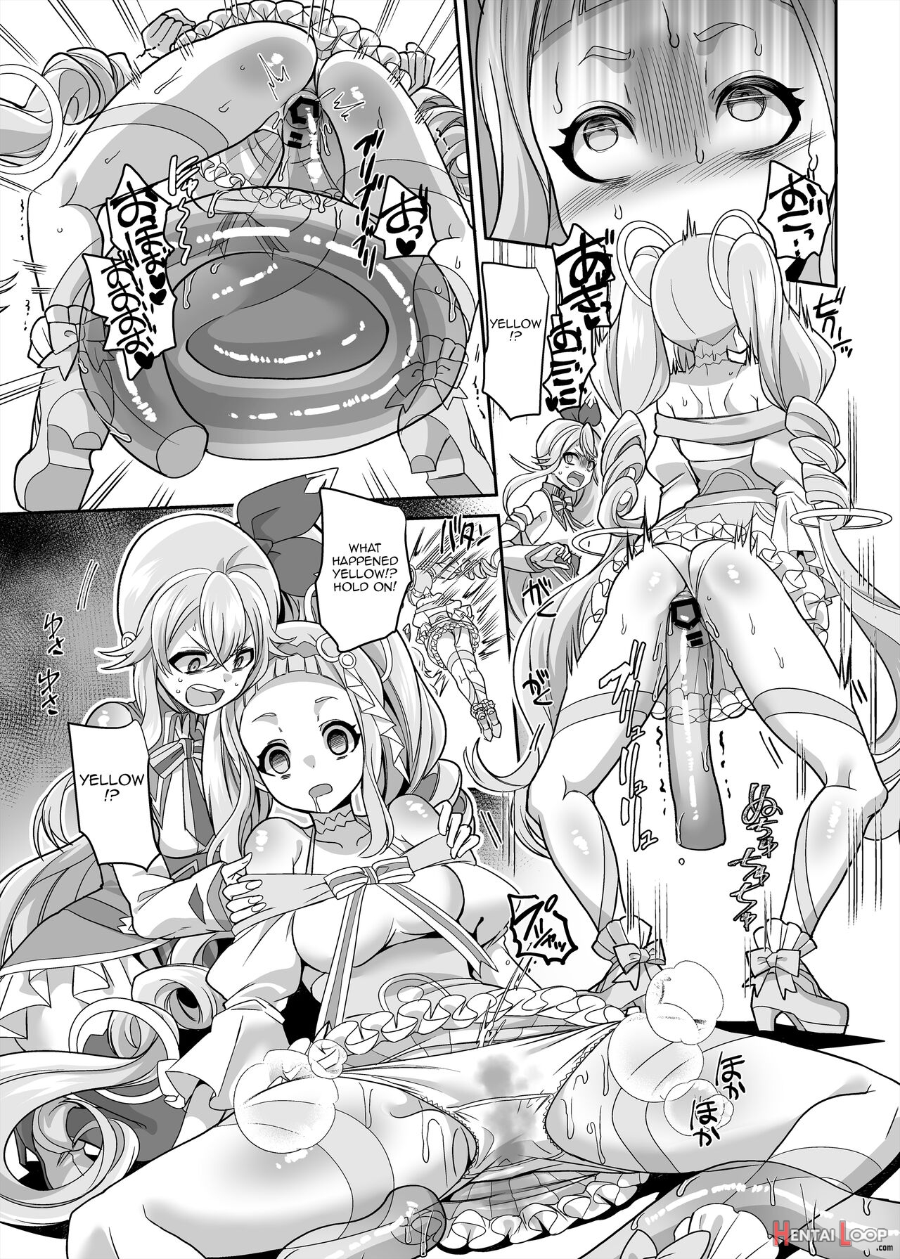 Henshin Heroine Team No Yuukan De Nakama Omoi De Zettai Makenai Pink page 13