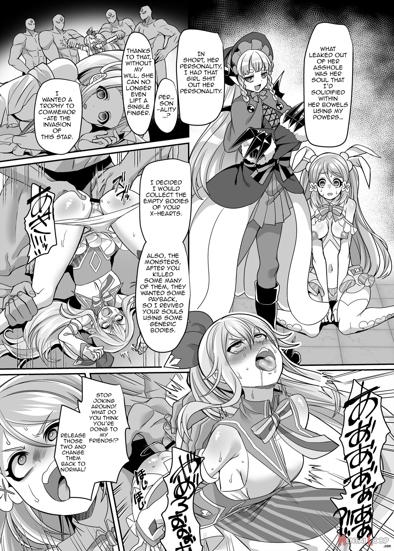 Henshin Heroine Team No Yuukan De Nakama Omoi De Zettai Makenai Pink page 14