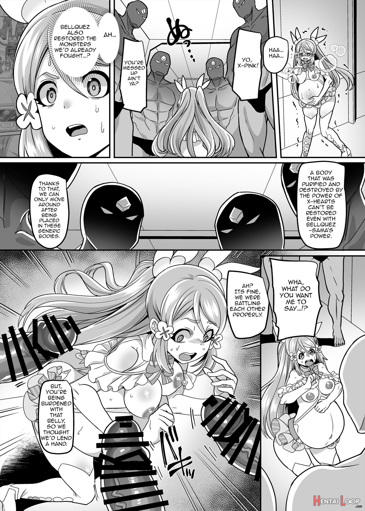 Henshin Heroine Team No Yuukan De Nakama Omoi De Zettai Makenai Pink page 20