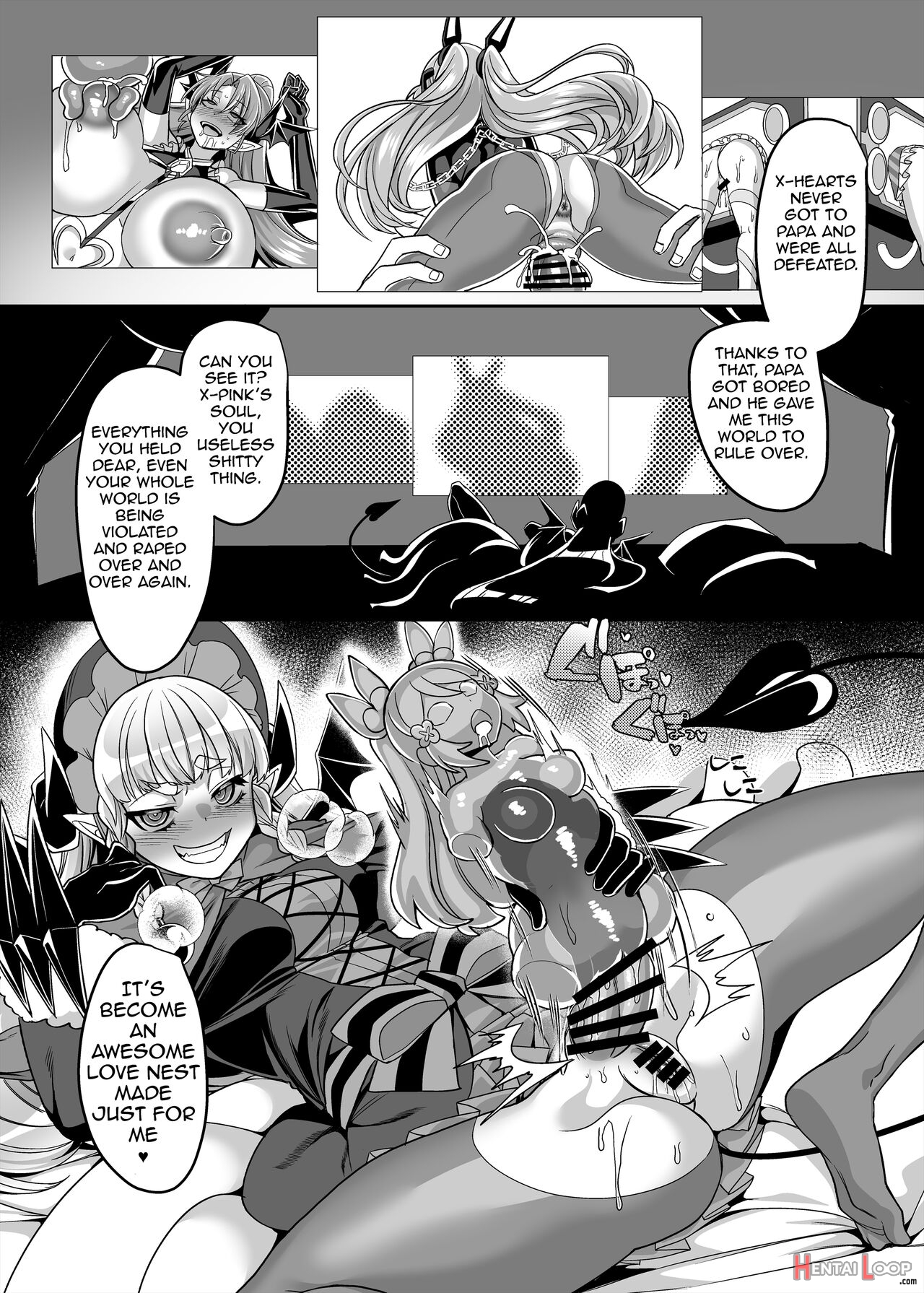 Henshin Heroine Team No Yuukan De Nakama Omoi De Zettai Makenai Pink page 49