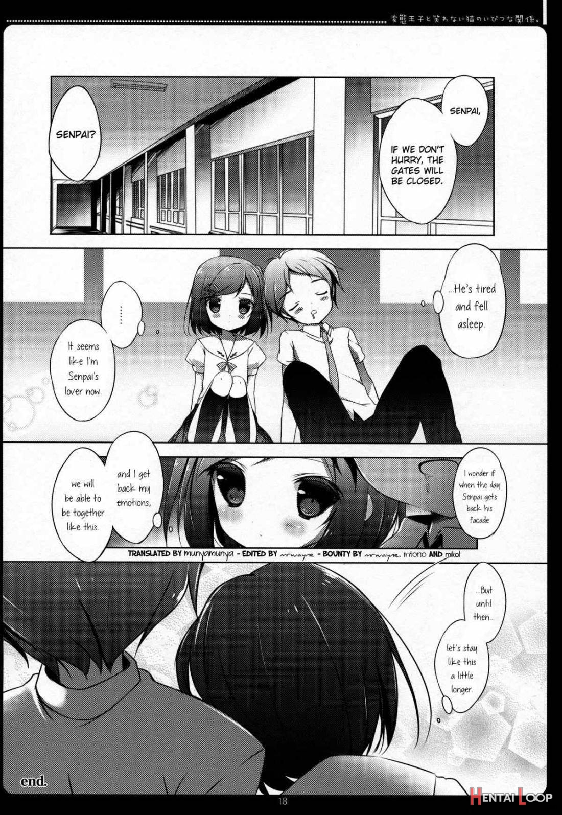 Hentai Ouji to Warawanai Neko no Ibitsu na Kankei. page 14