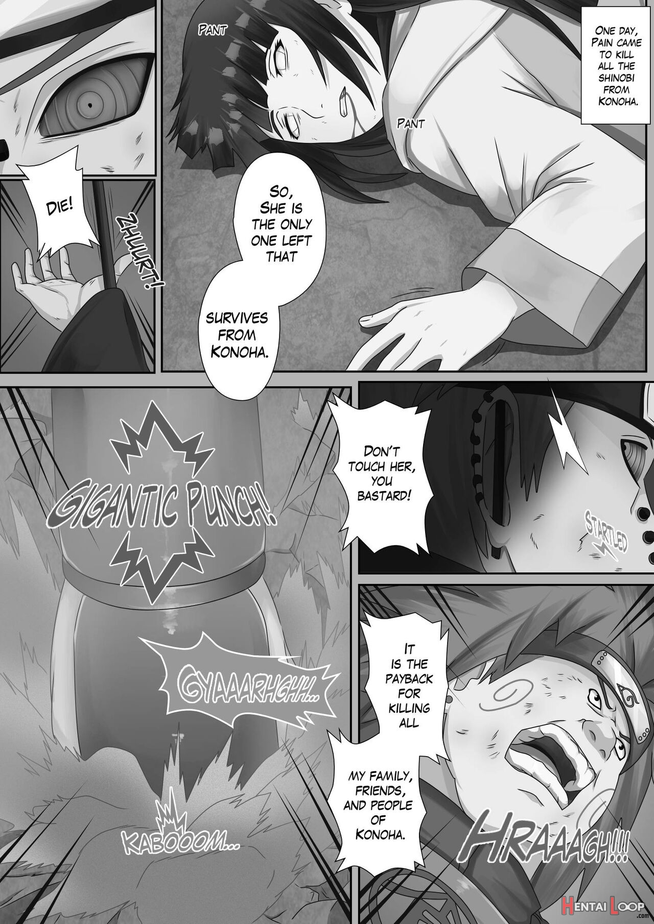 Hinata X Choji Mating Life After Konoha Gets Destroyed page 2