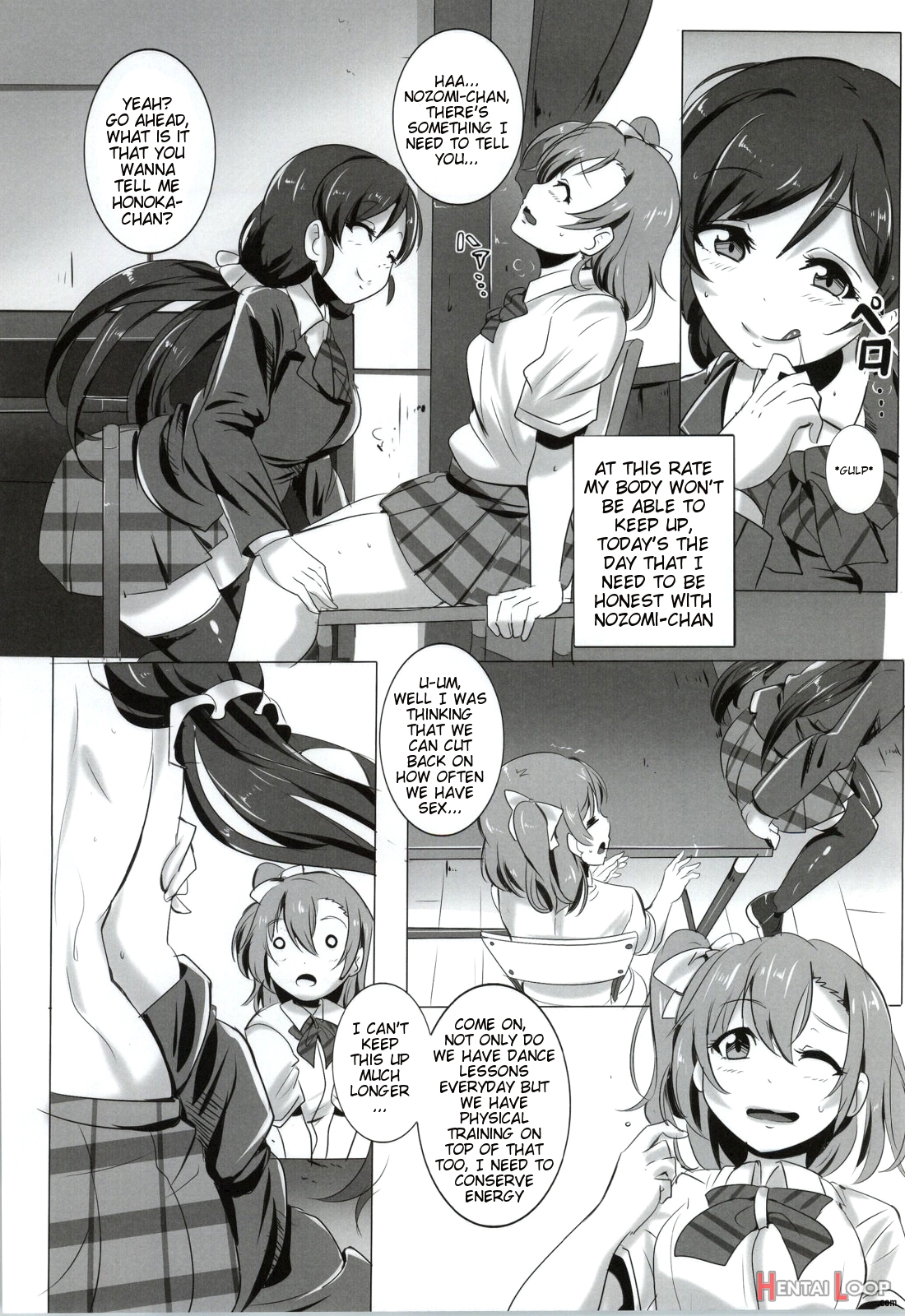 Honoka And Nozomi's Sex Life page 4