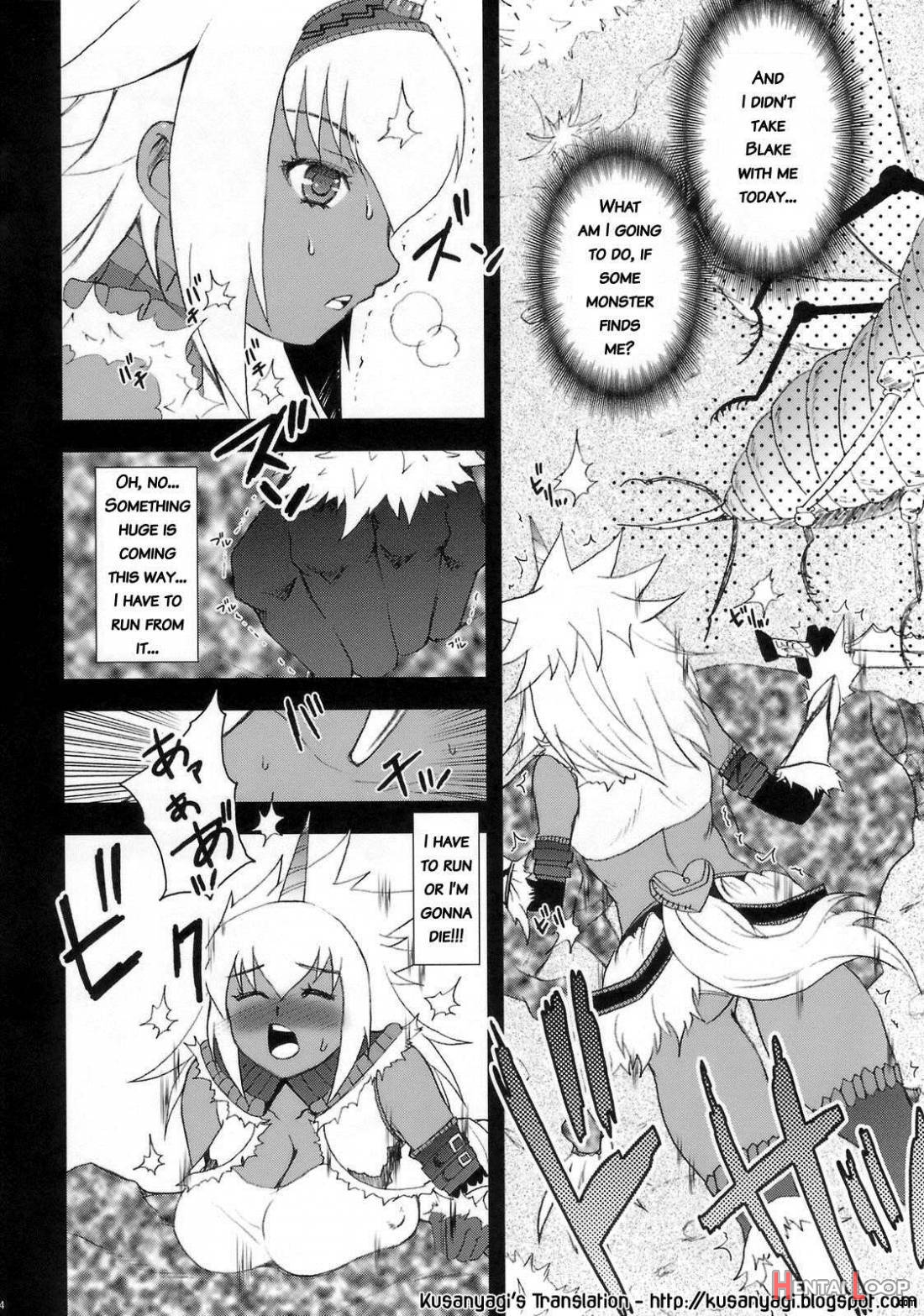 Hunter-chan dai Pinchi!! page 3