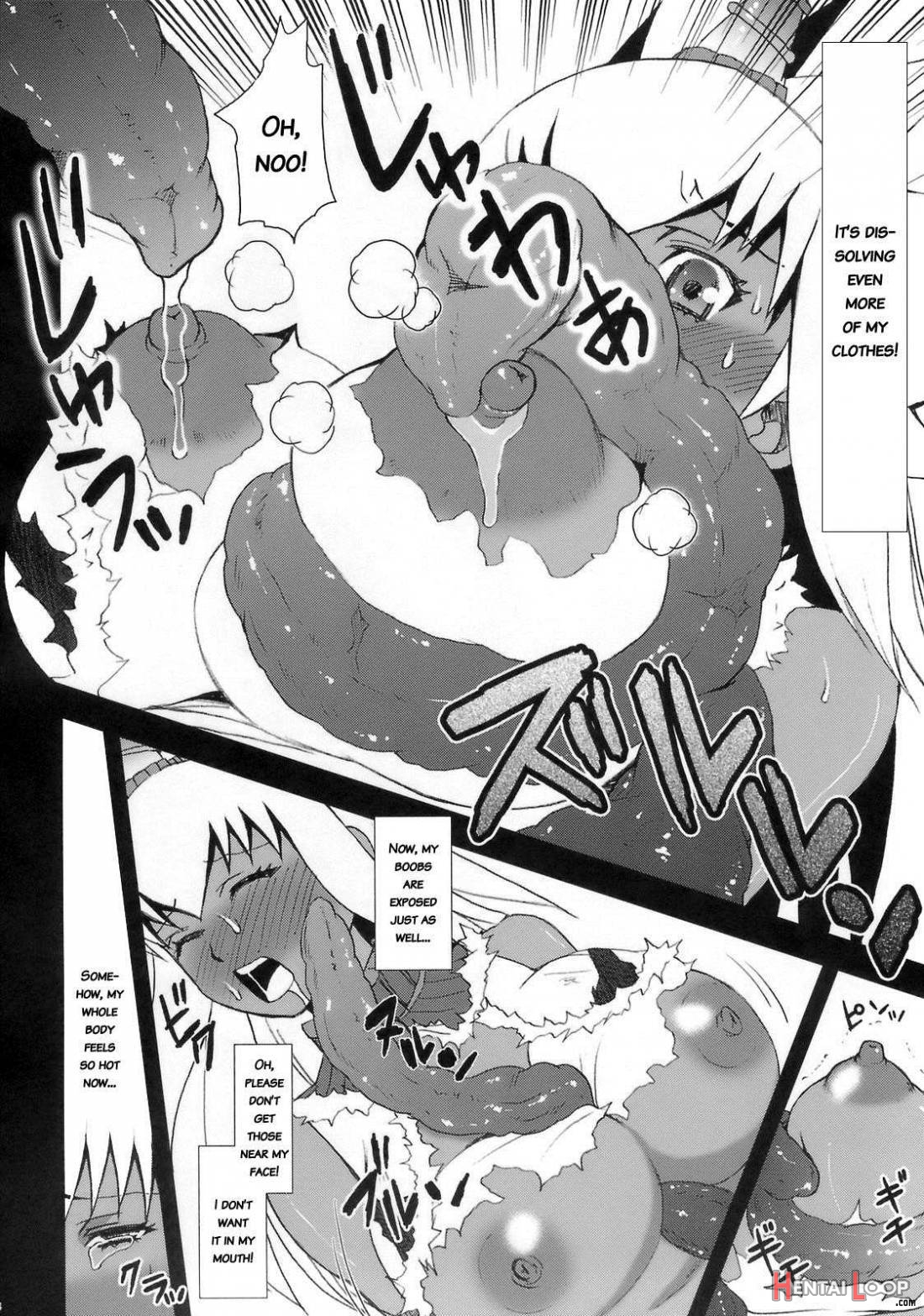 Hunter-chan dai Pinchi!! page 8