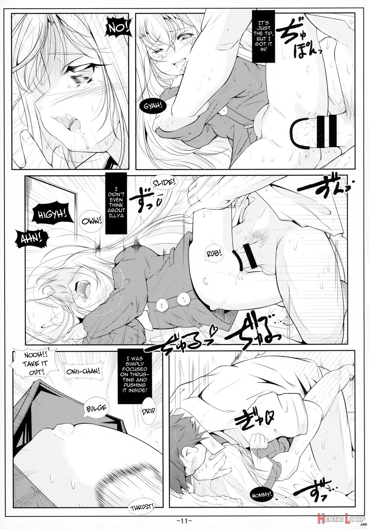 Illya Little Sister Onahole Development Training page 12