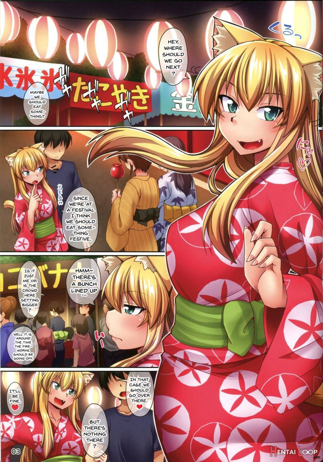 I’m All Sweaty Under My Yukata Nyannyan! page 3