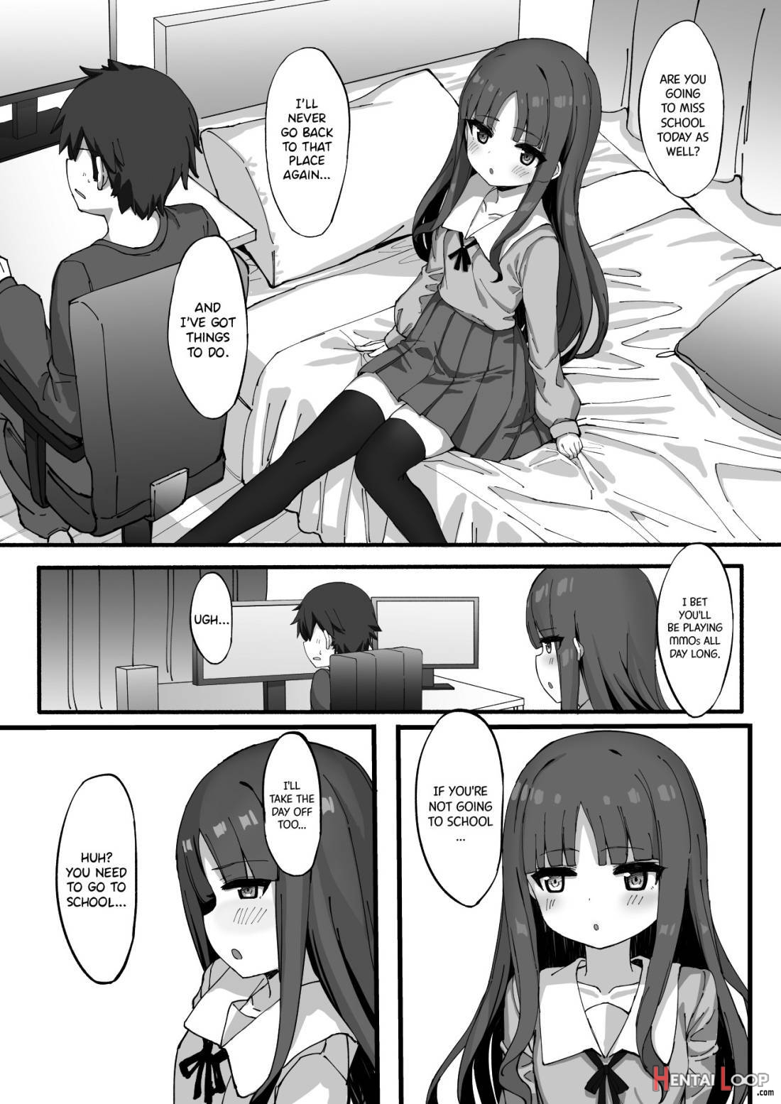 Imouto ni Ashikoki Sareta node, Shikaeshi Oshioki Ecchi page 4