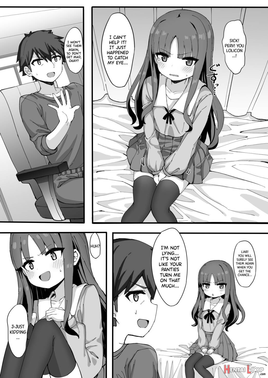 Imouto ni Ashikoki Sareta node, Shikaeshi Oshioki Ecchi page 7