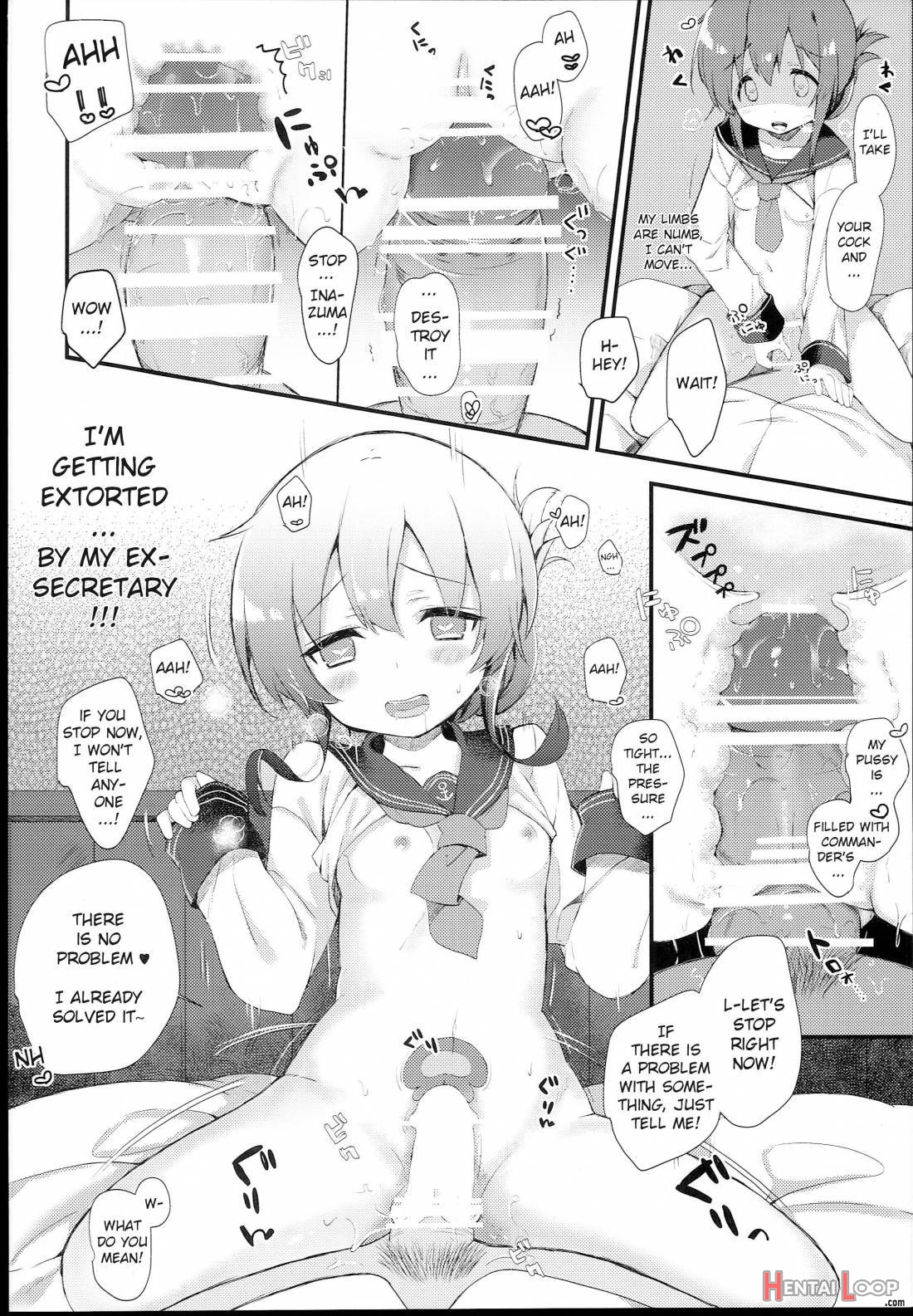 Inazuma wa Zutto Zutto Zutto Shireikan no Hishokan nano desu page 12