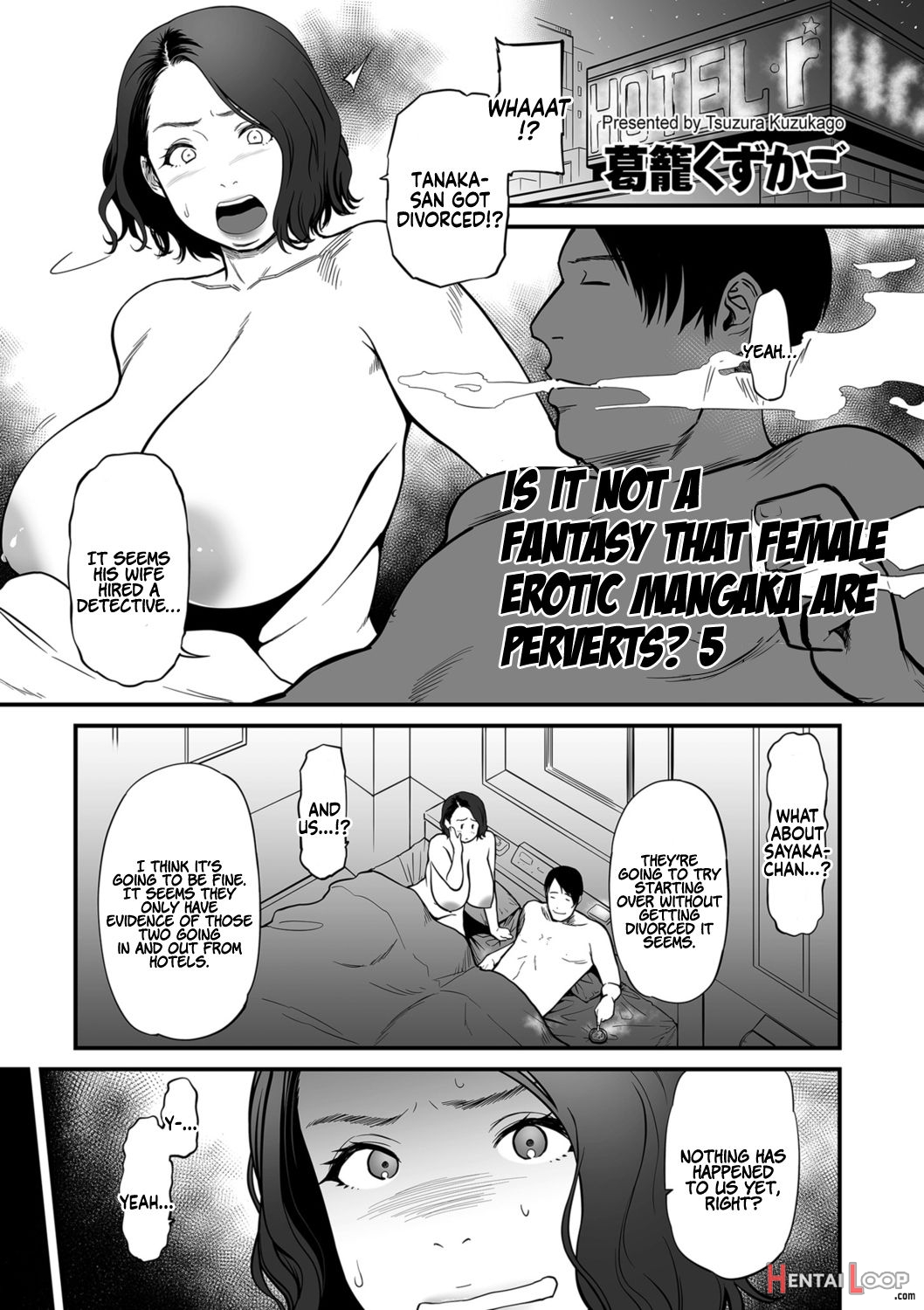 Is It Not A Fantasy That The Female Erotic Mangaka Is A Pervert? 1-7 page 106