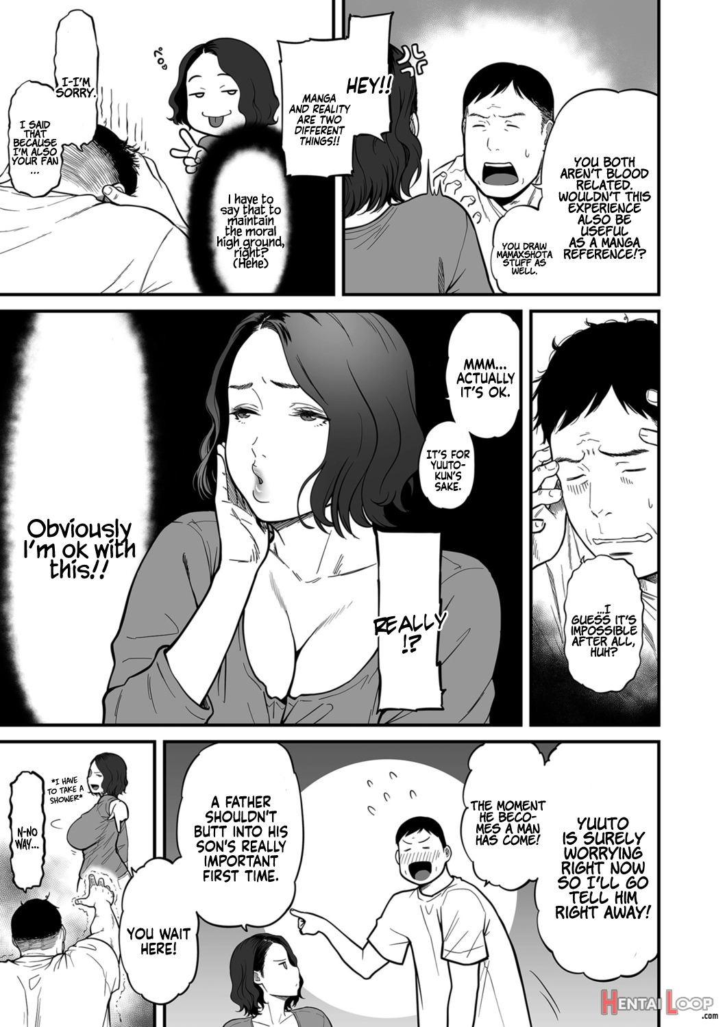 Is It Not A Fantasy That The Female Erotic Mangaka Is A Pervert? 1-7 page 110