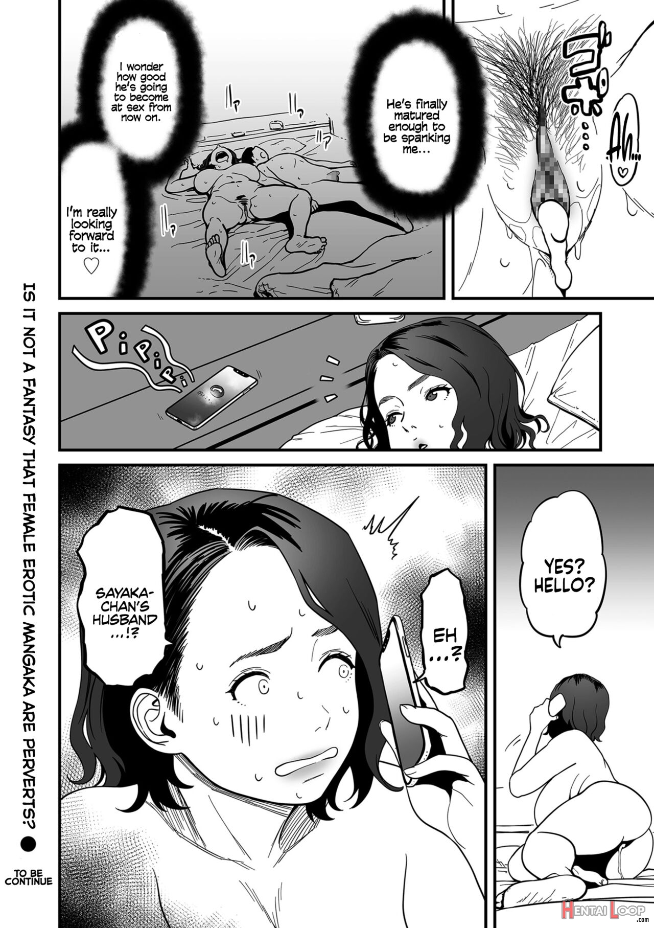 Is It Not A Fantasy That The Female Erotic Mangaka Is A Pervert? 1-7 page 149