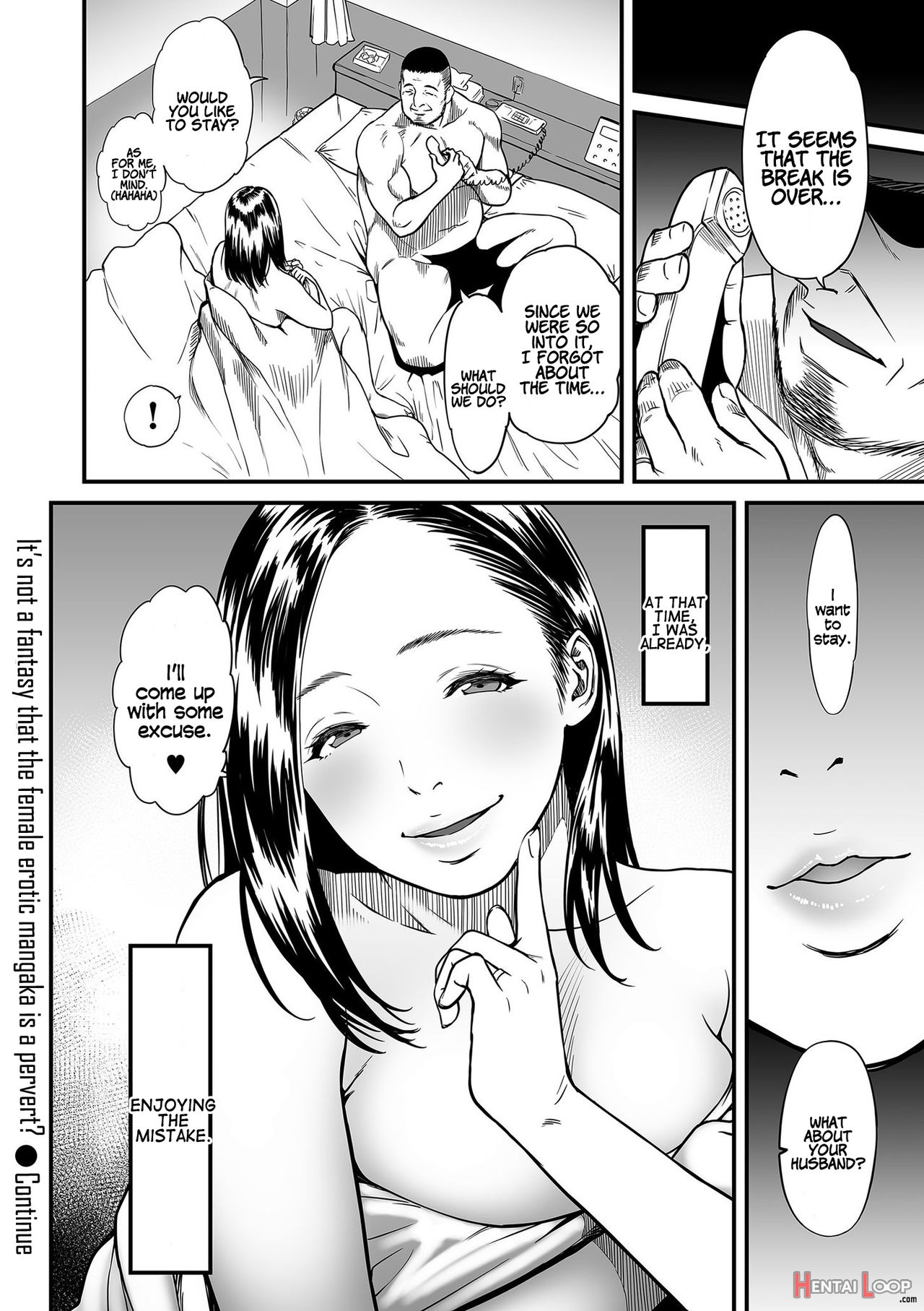 Is It Not A Fantasy That The Female Erotic Mangaka Is A Pervert? 1-7 page 28