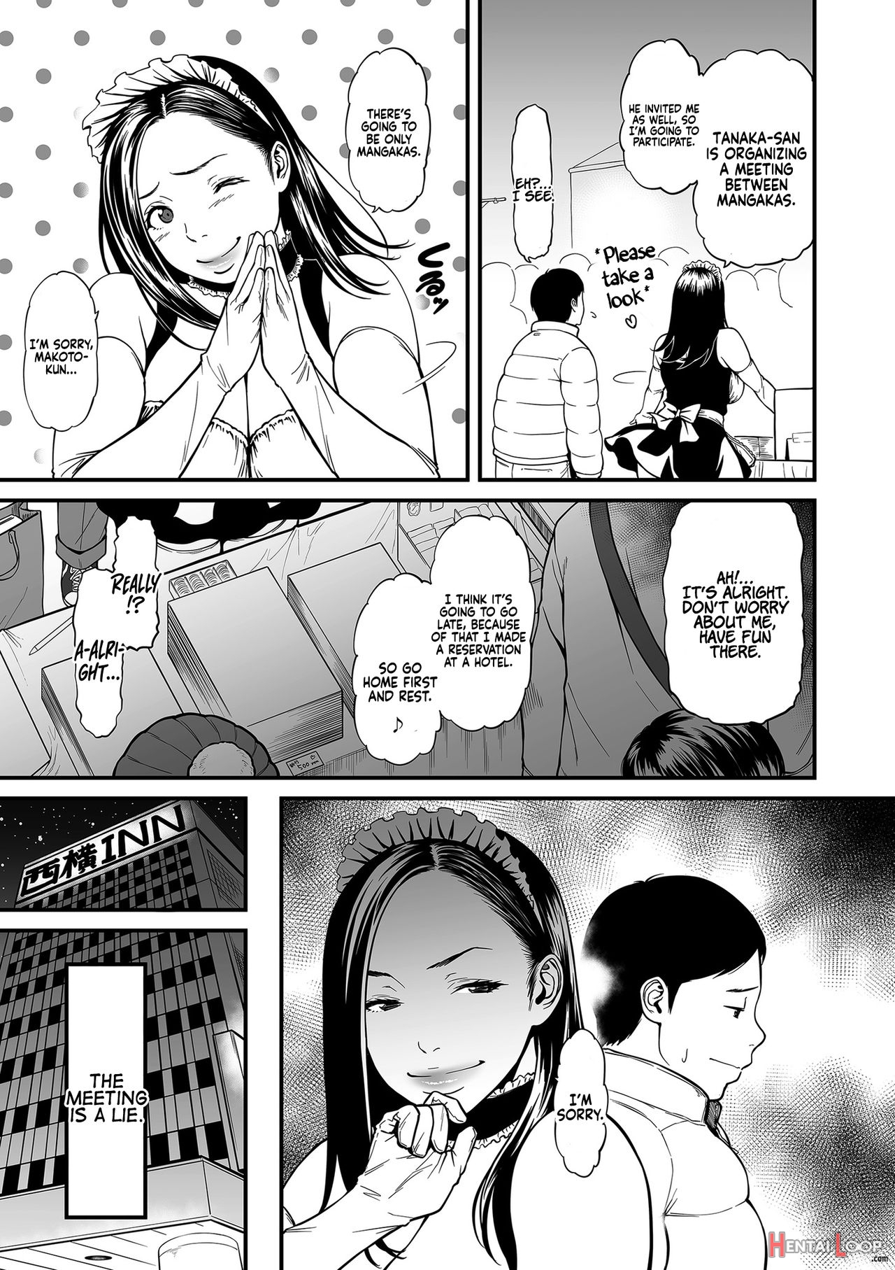 Is It Not A Fantasy That The Female Erotic Mangaka Is A Pervert? 1-7 page 59