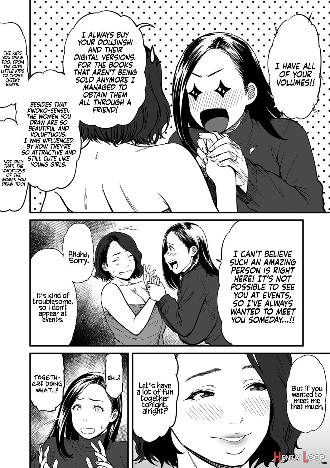 Is It Not A Fantasy That The Female Erotic Mangaka Is A Pervert? 1-7 page 76