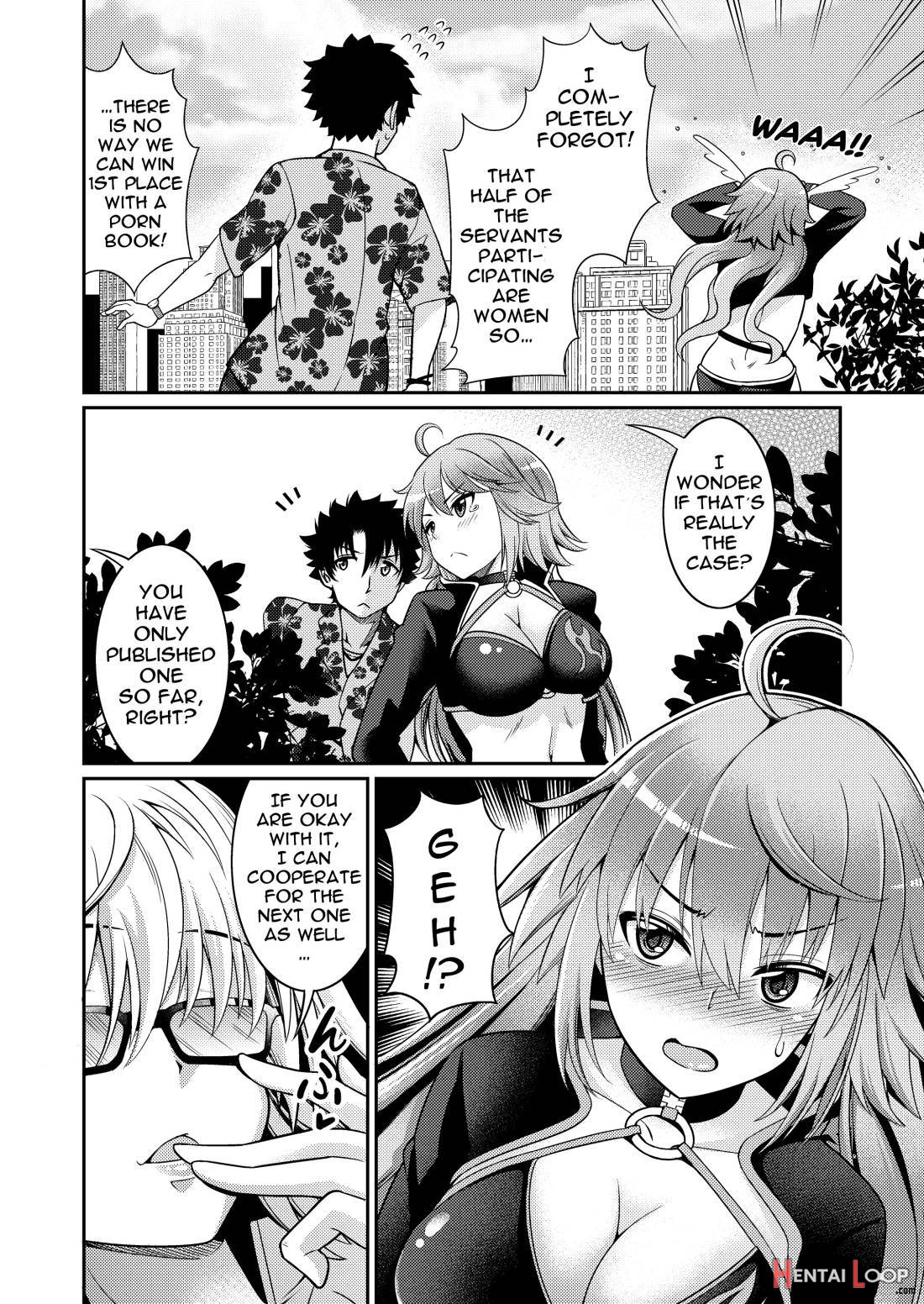 Jeanne-chan no Ecchi na Satsueikai page 21