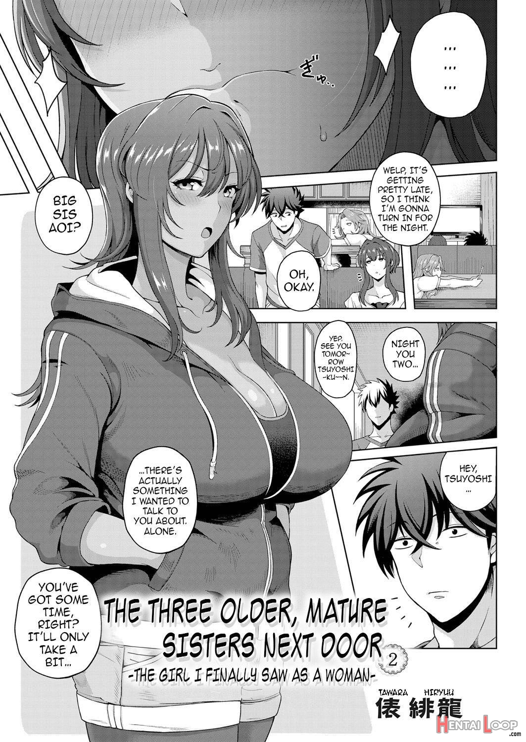 Juku Mesu – Erotic Mature Women ~The Three Older, Mature Sisters Next Door Collection~ page 35
