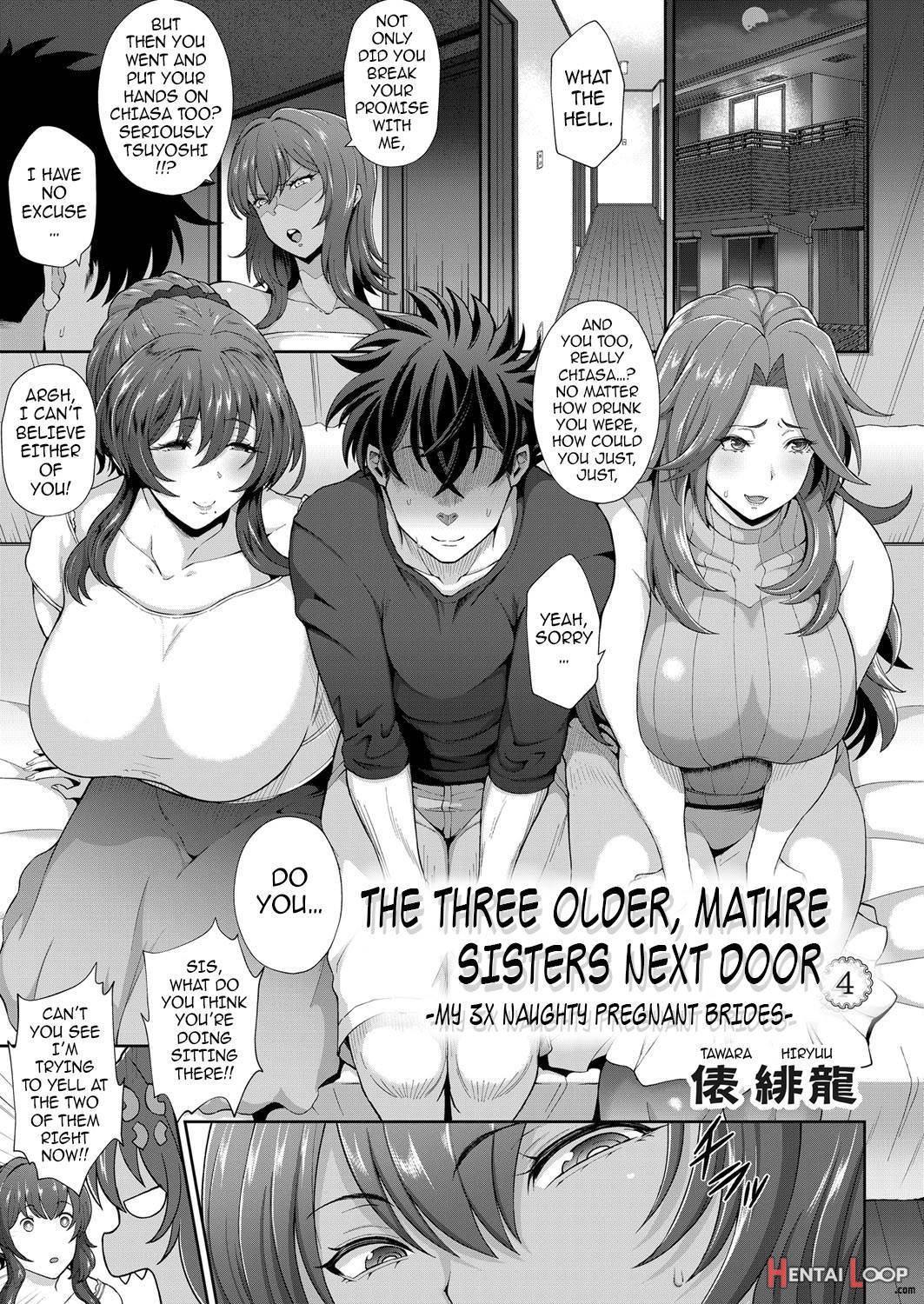 Juku Mesu – Erotic Mature Women ~The Three Older, Mature Sisters Next Door Collection~ page 77
