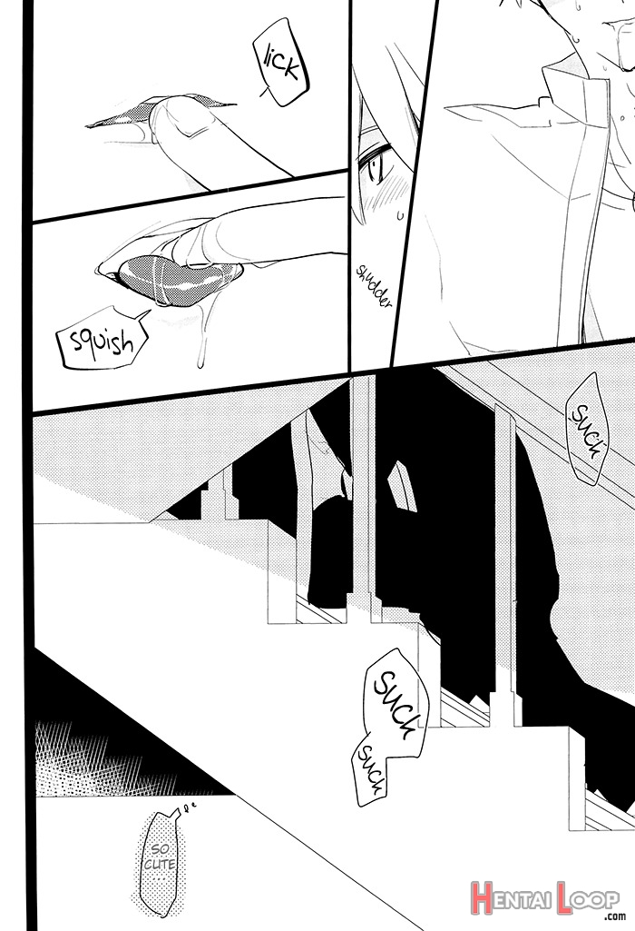 Kagami-kun No Erohon page 14