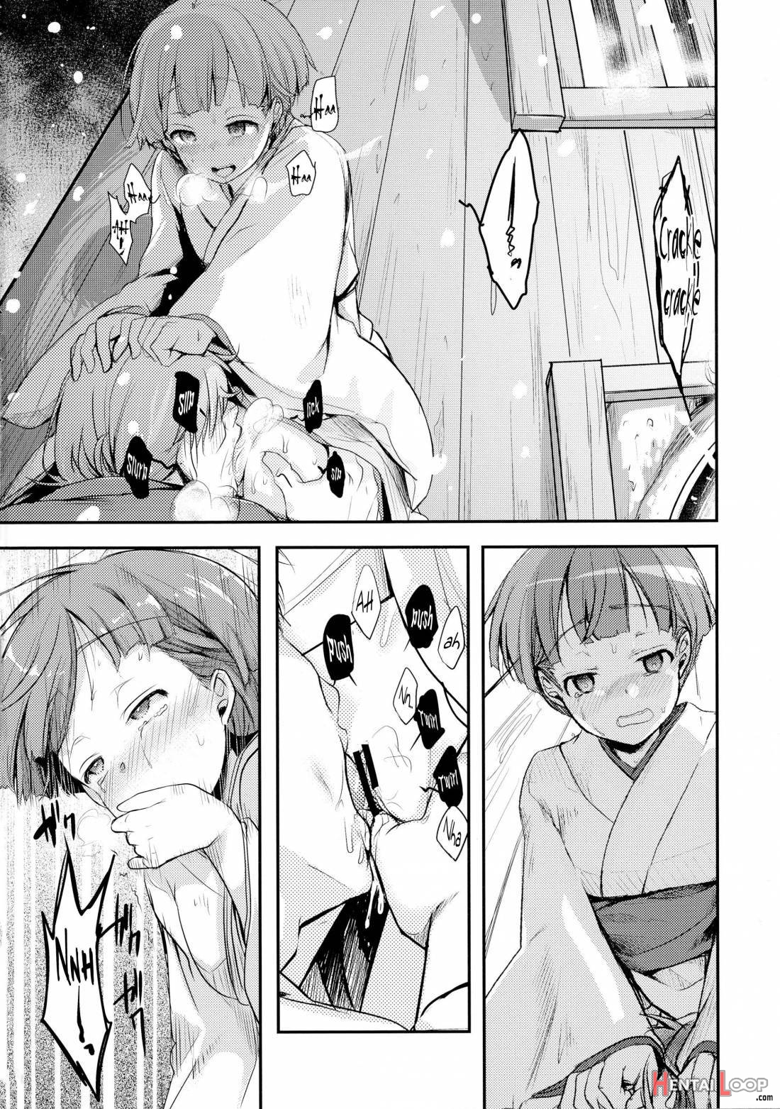Kakeochi Shoujo Netorare ~ Yukizuri ni saku Sumire ~ page 25
