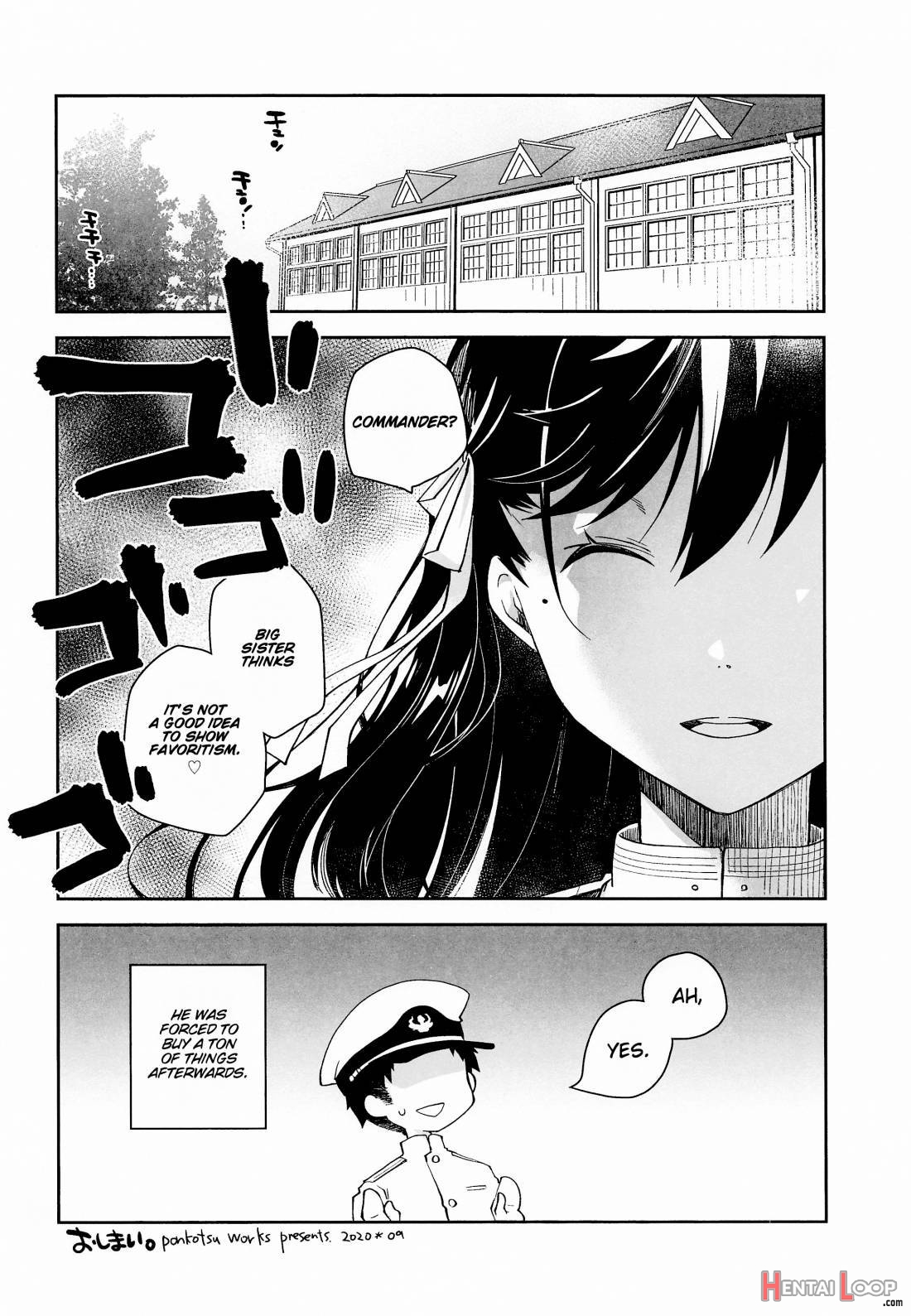 Kakin Shikikan, Fuku o Kau. page 25