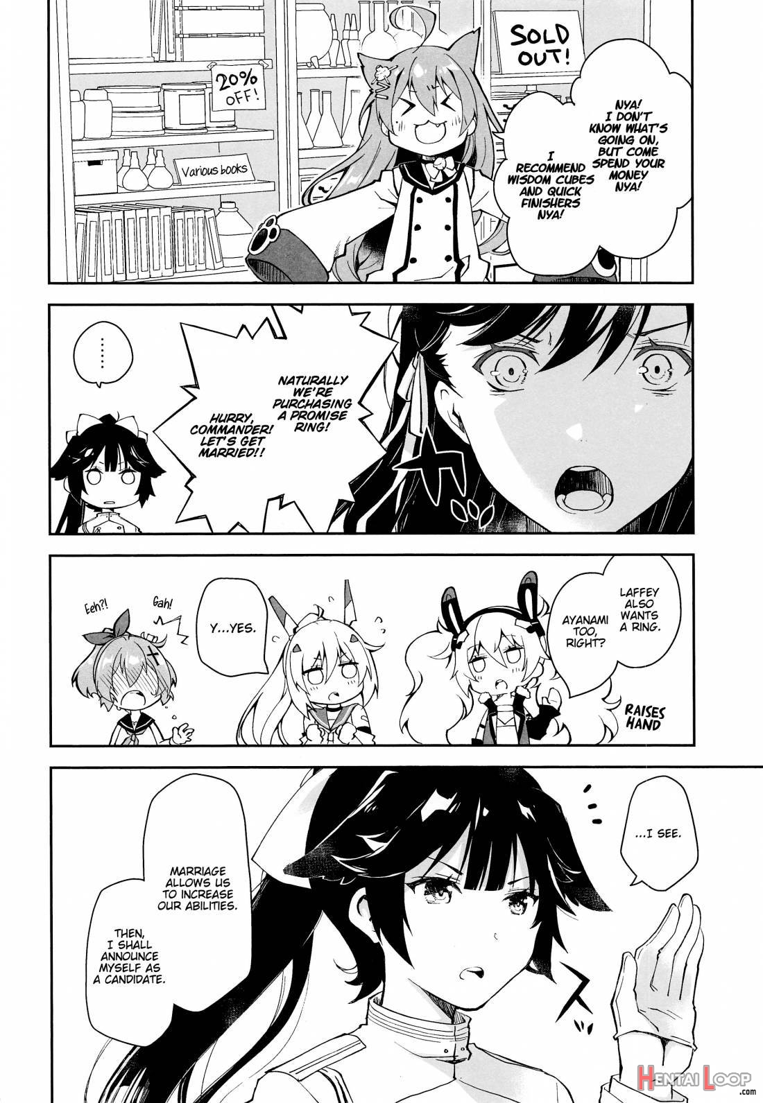 Kakin Shikikan, Fuku o Kau. page 5