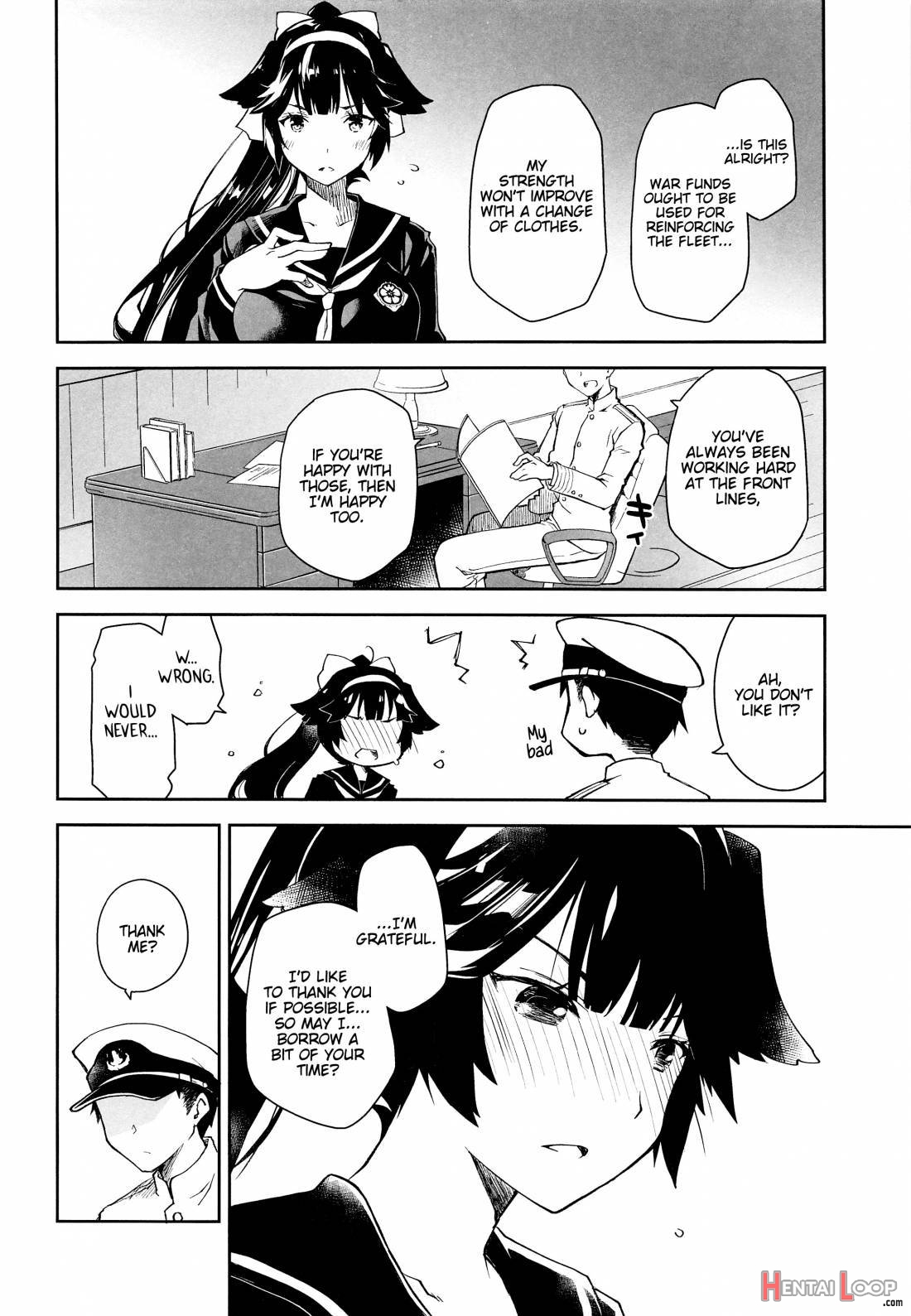 Kakin Shikikan, Fuku o Kau. page 9