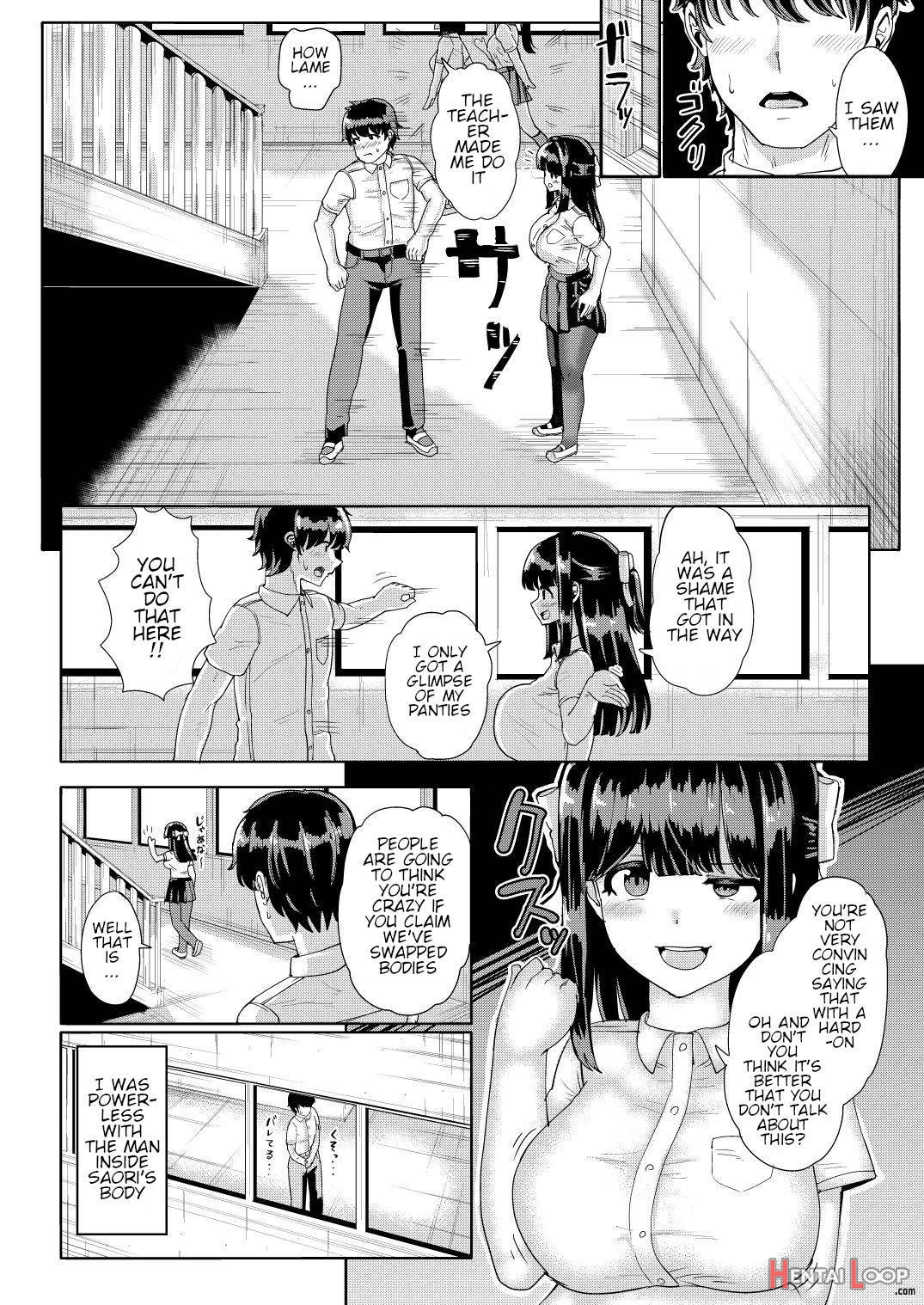 Kanojo to Oji-san no Karada ga Irekawaru TSF page 9