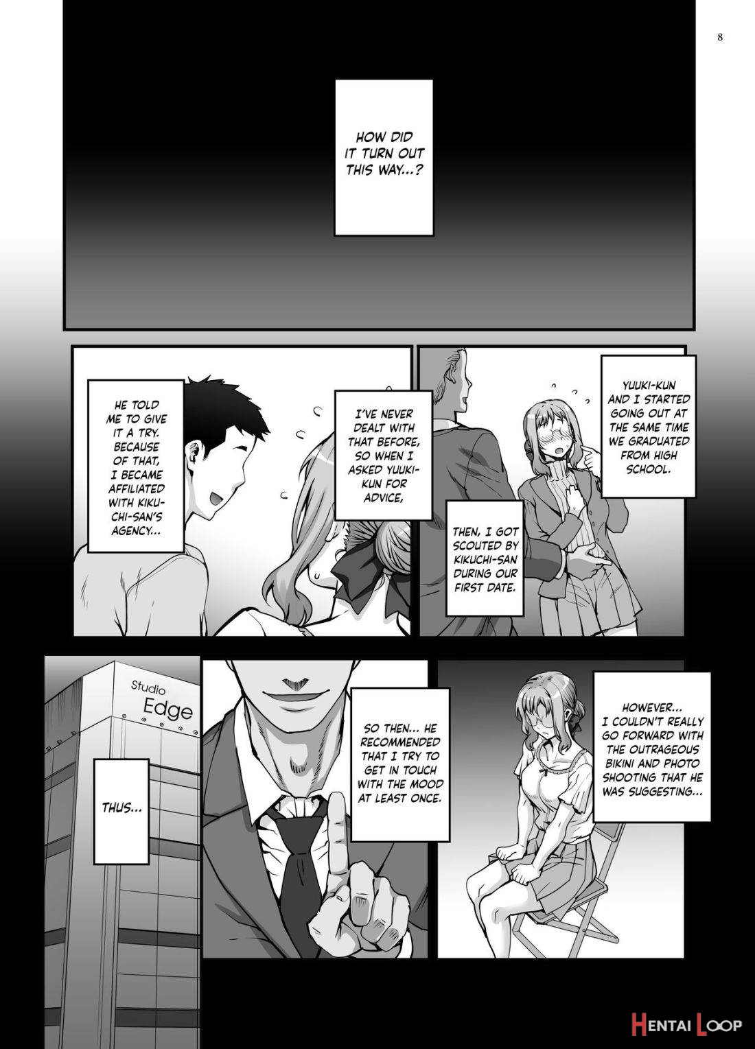 Kareshi ni Naisho de AV… Dechaimashita. page 9