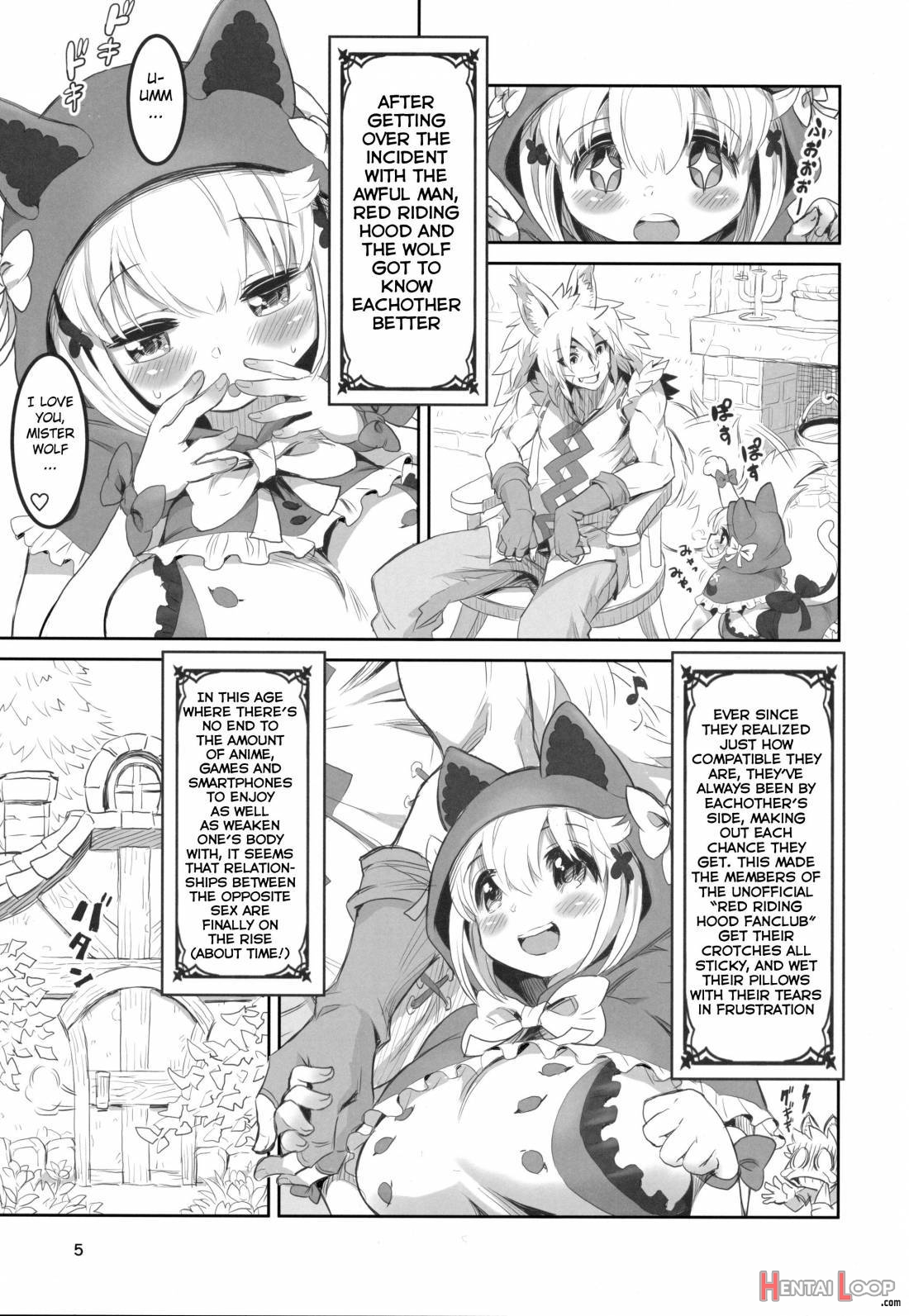 Kemomimi Douwashuu -Akazukin-chan- page 4