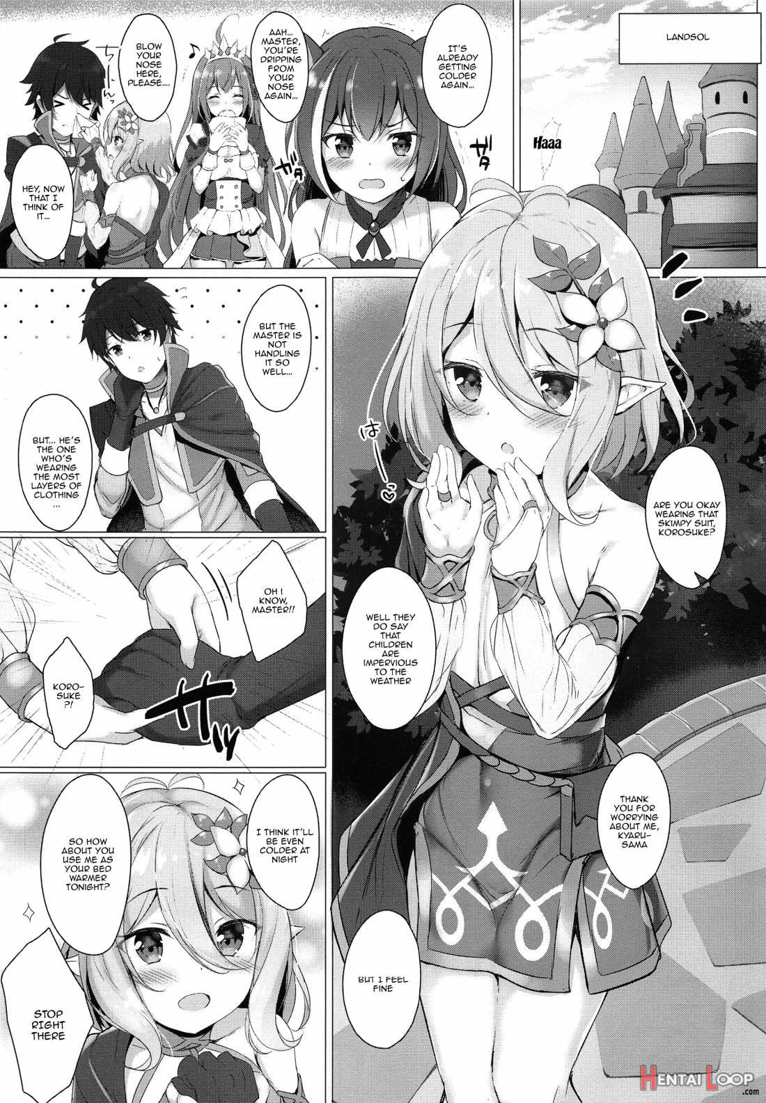 Kokkoro-chan to Connect Shitai! page 2