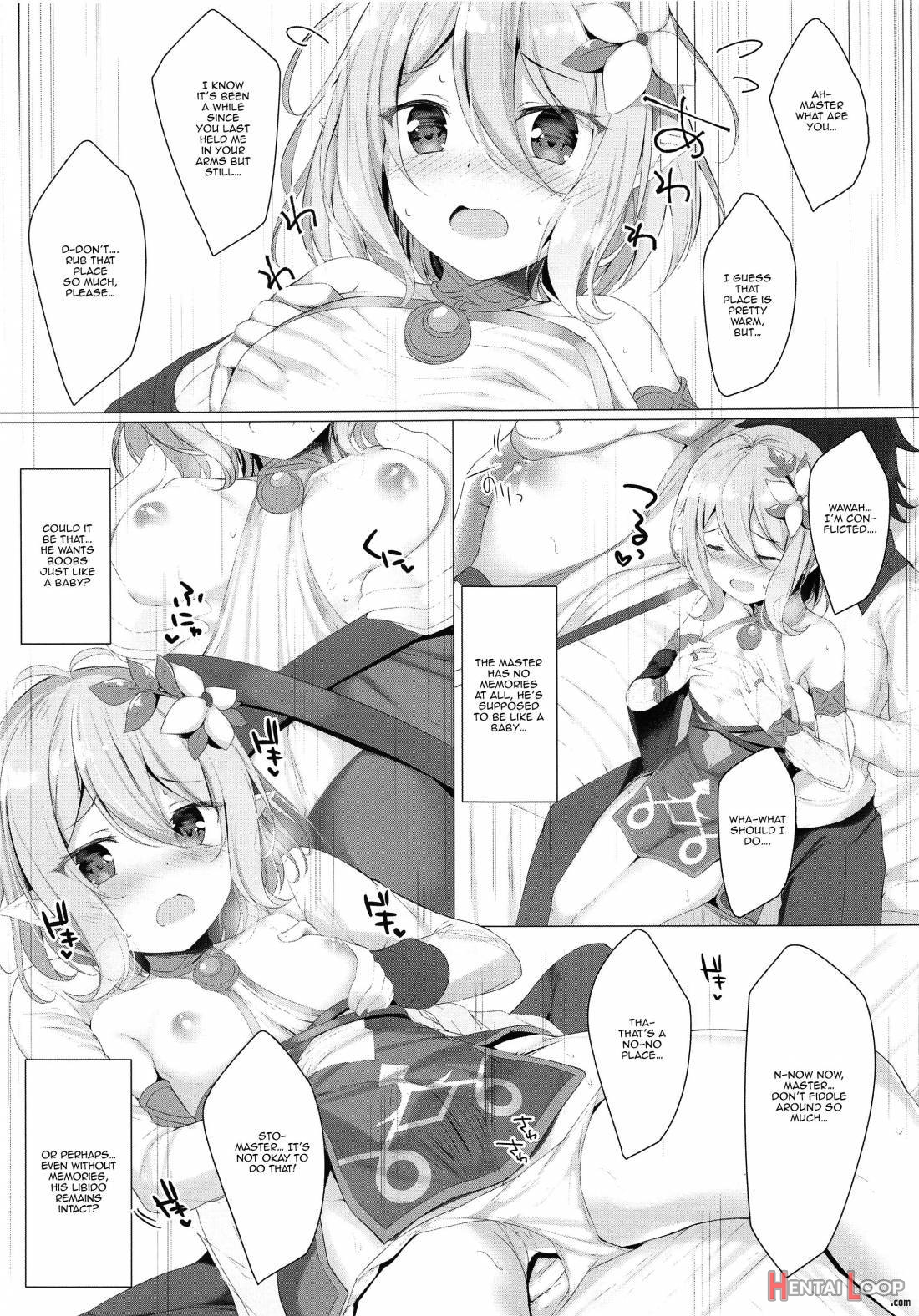 Kokkoro-chan to Connect Shitai! page 4