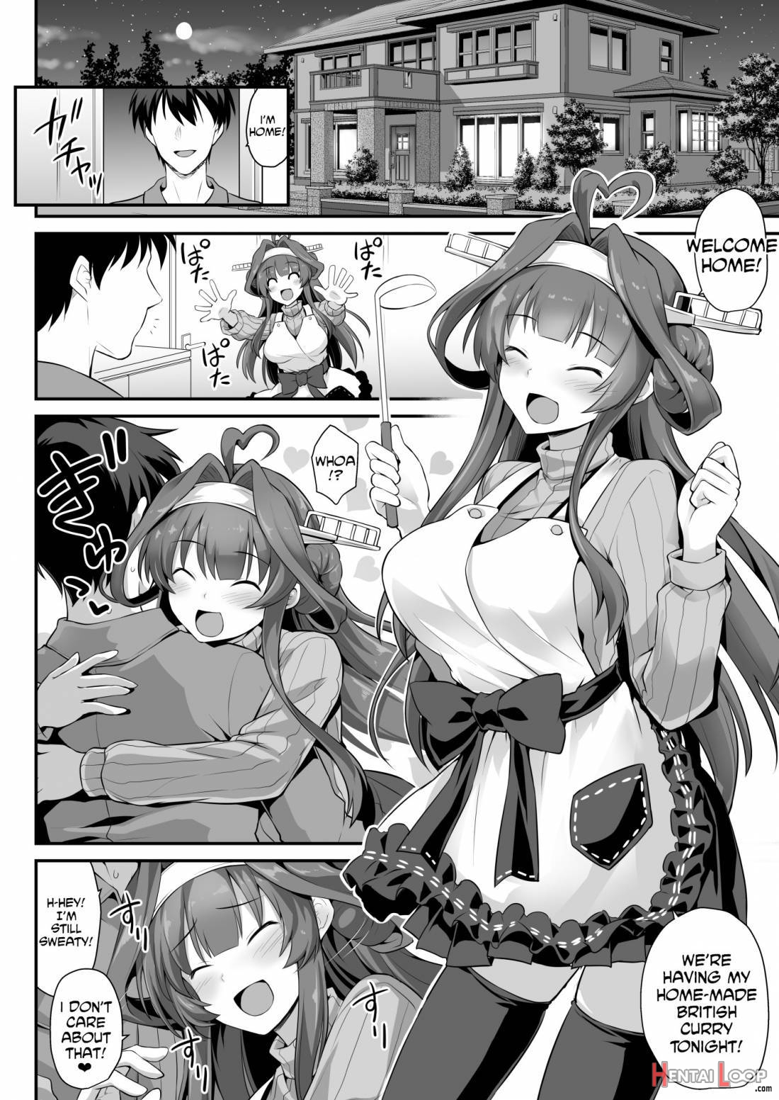 Kongou-chan to Love Love Shinkon Play page 3