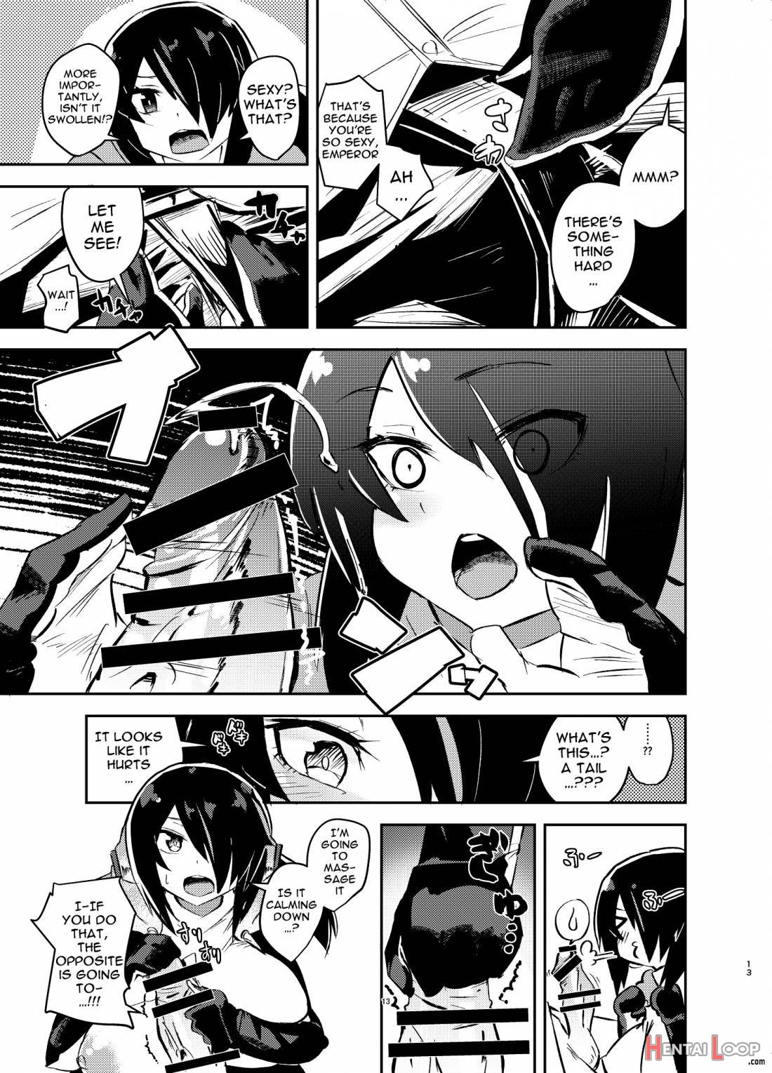 Koutei-chan wa Naderaretai page 10