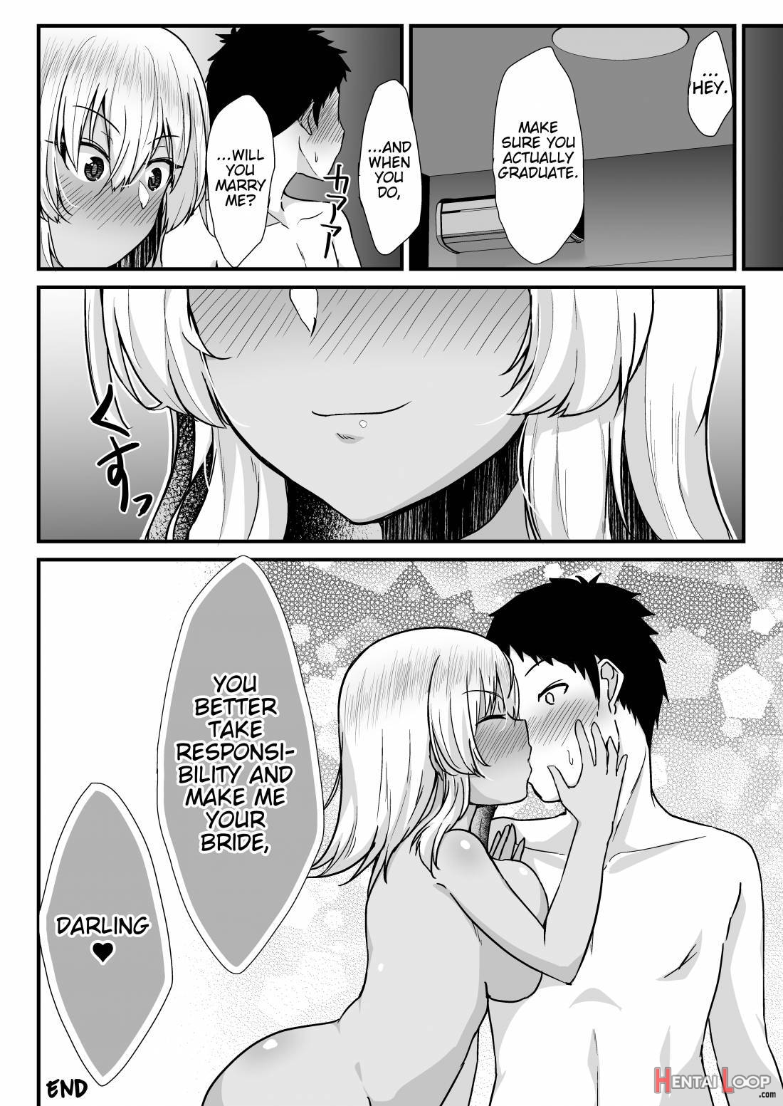 Kuro Gal JK o Tasuketara Doutei o Ubawarete Kayoizuma ni Natta Hanashi page 23