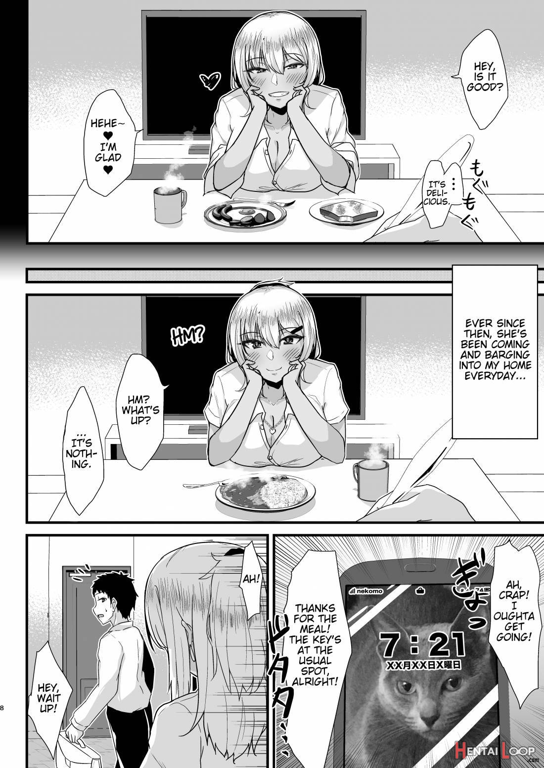 Kuro Gal JK o Tasuketara Doutei o Ubawarete Kayoizuma ni Natta Hanashi page 7