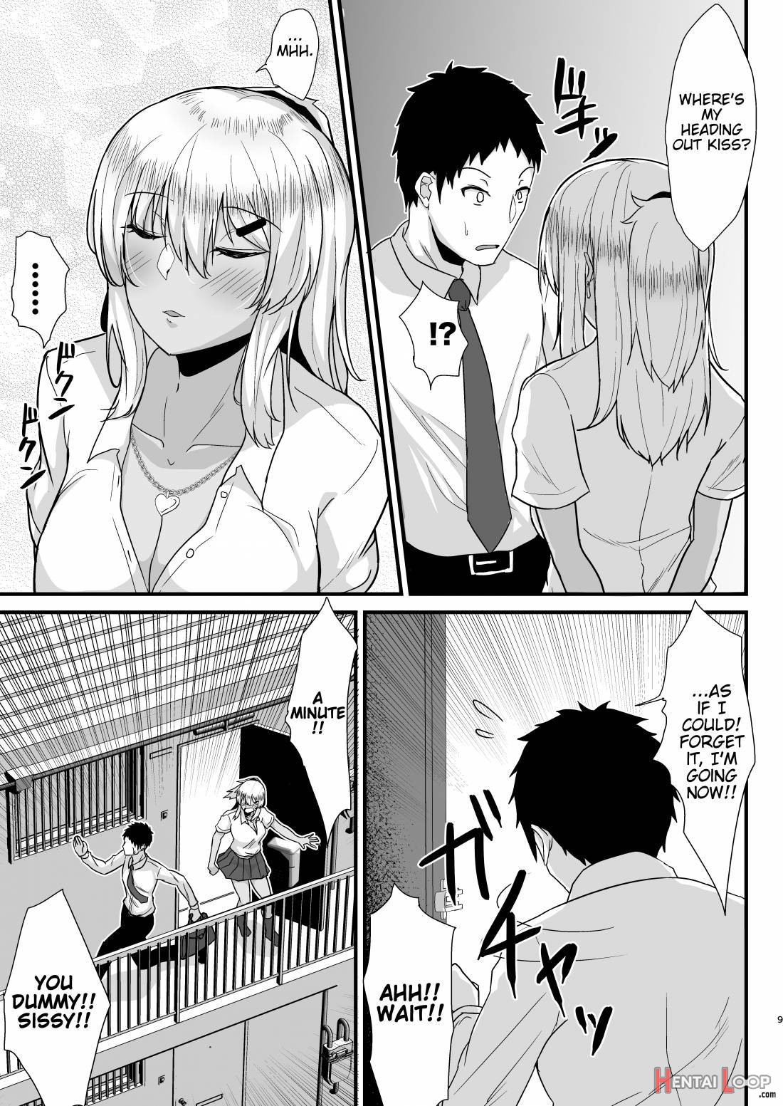 Kuro Gal JK o Tasuketara Doutei o Ubawarete Kayoizuma ni Natta Hanashi page 8