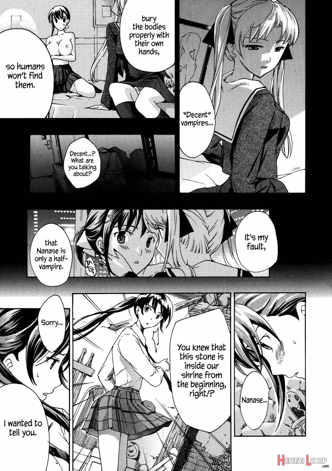 Kuroyuri Shoujo Vampire. page 107