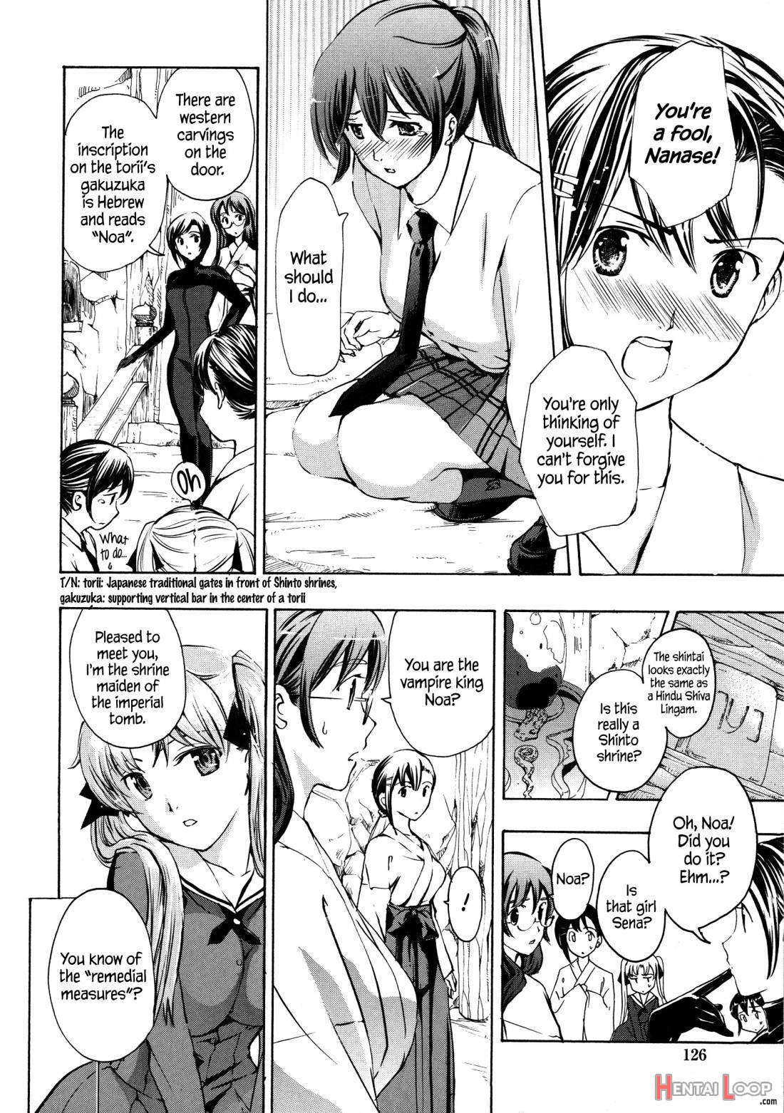Kuroyuri Shoujo Vampire. page 126