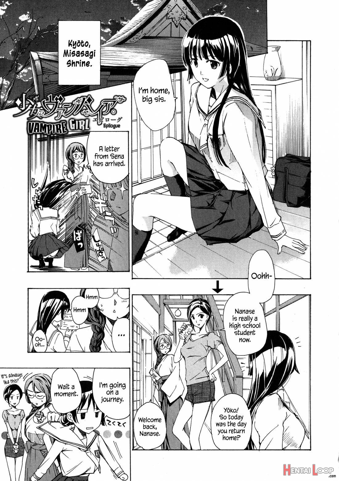 Kuroyuri Shoujo Vampire. page 191
