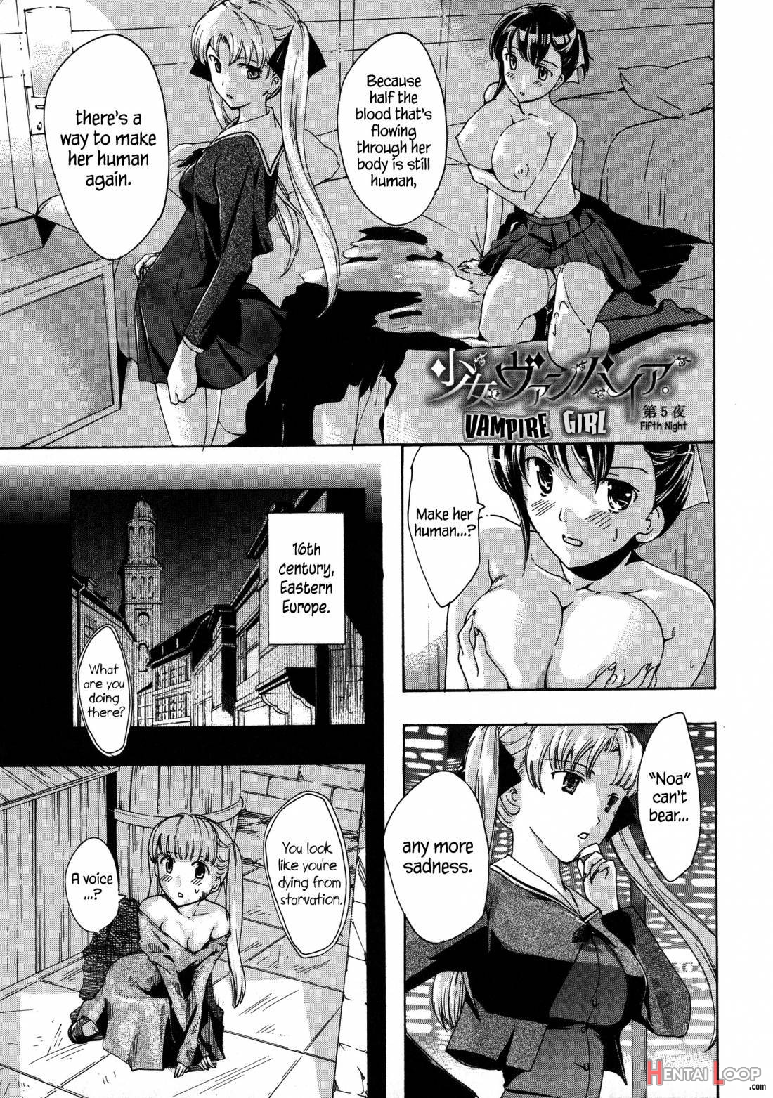 Kuroyuri Shoujo Vampire. page 99